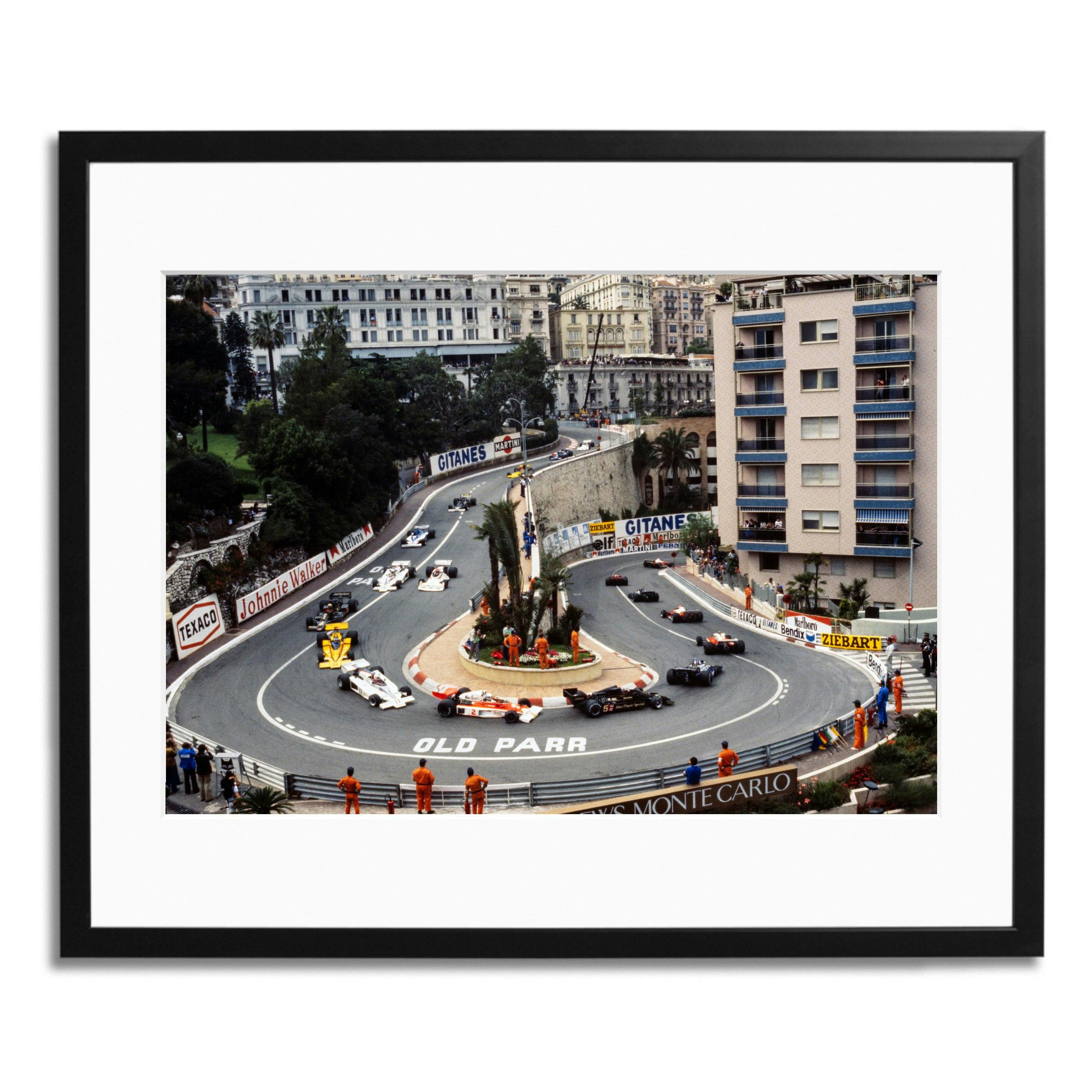 1977 Monaco Grand Prix Framed Print