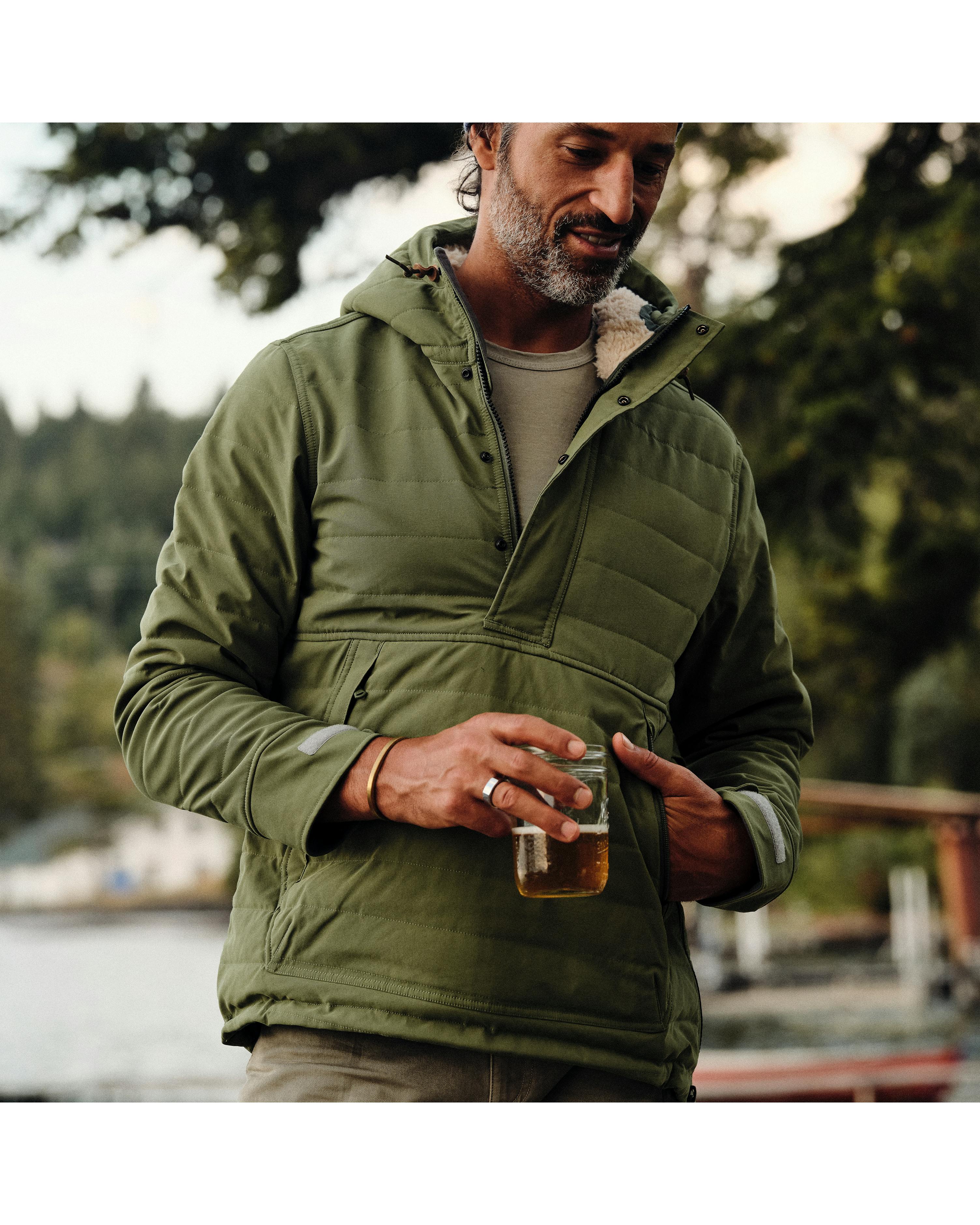 Relwen Channel Anorak - Exclusive - Turf Green | Insulated Jackets |  Huckberry