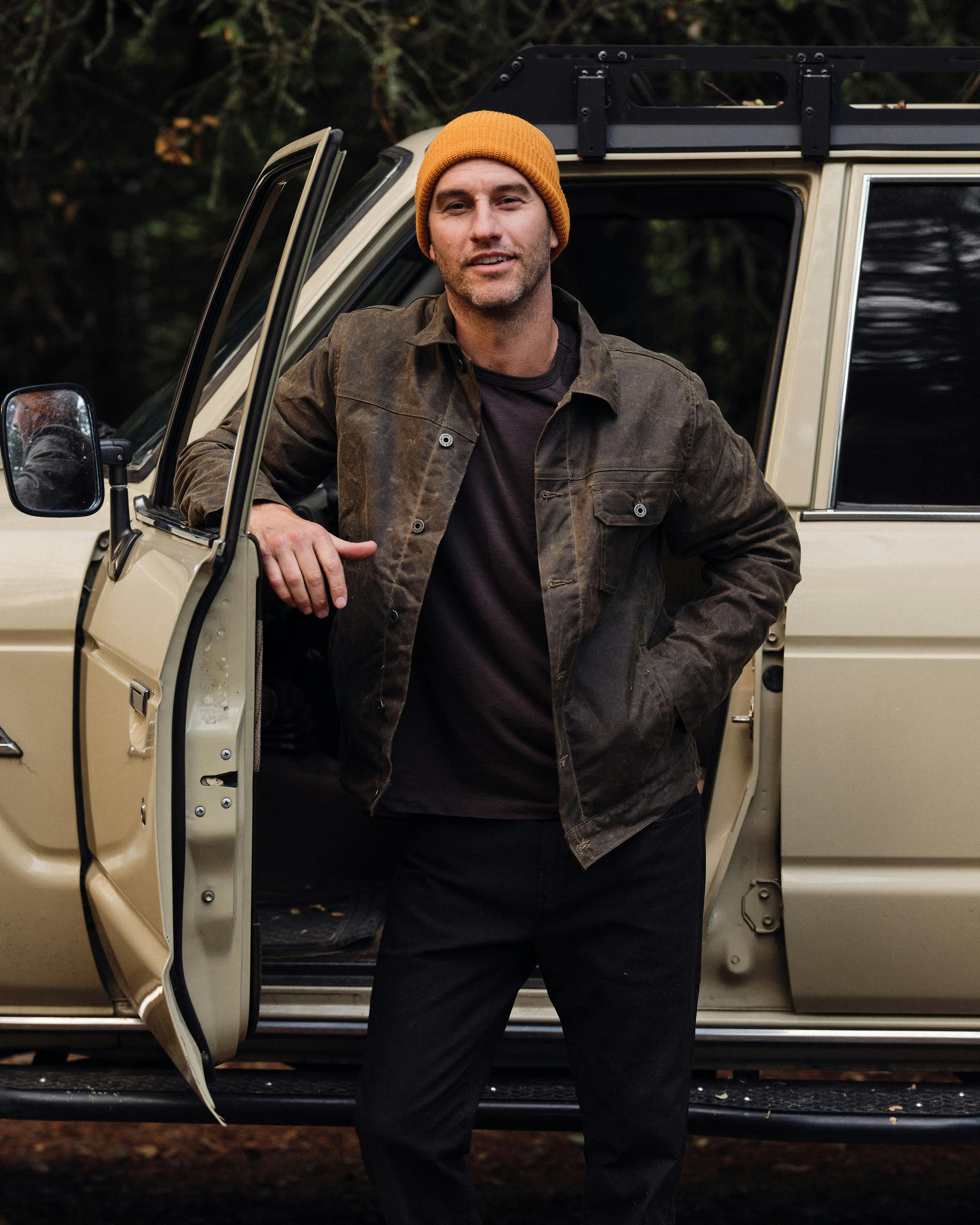 Waxed Trucker Jaket Flint And Tinder Women's Flannel-Lined Waxed