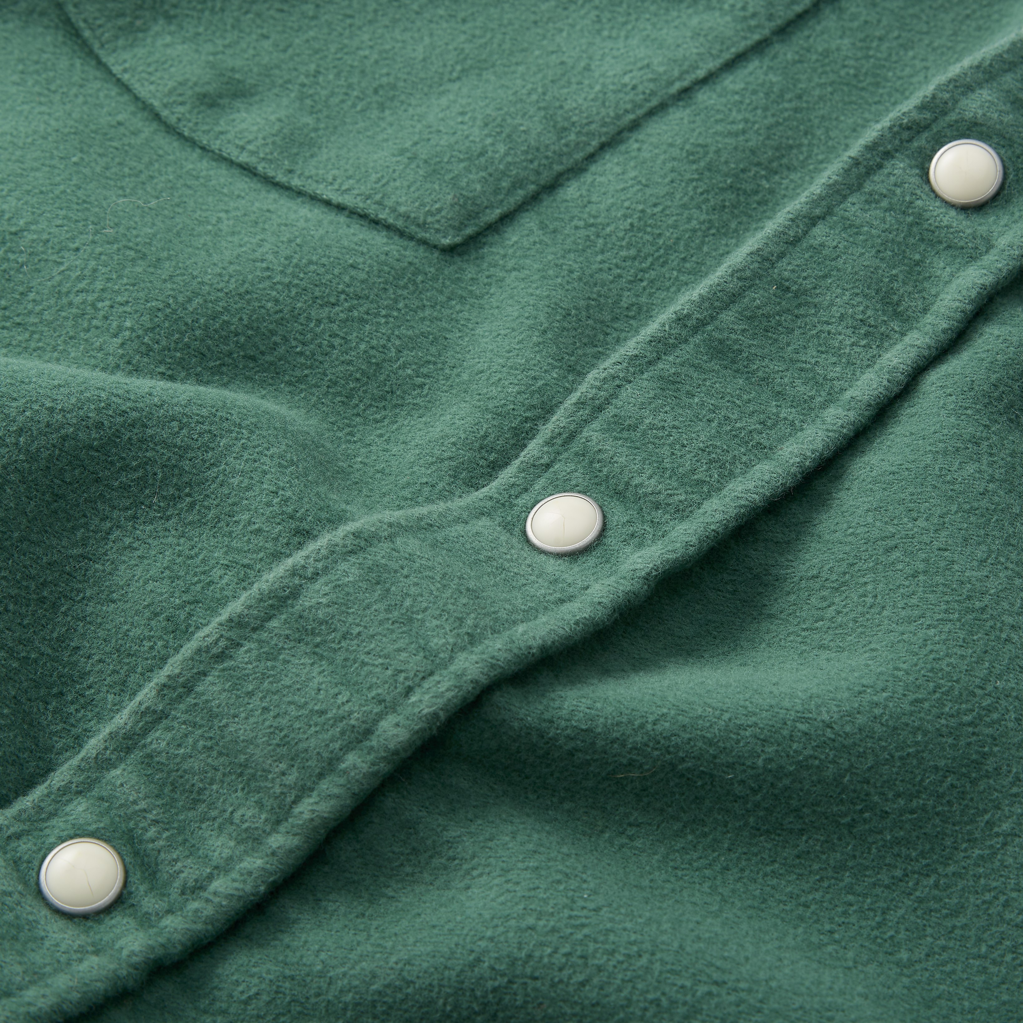 Wythe New York Moleskin Shirt - Exclusive - Emerald Green