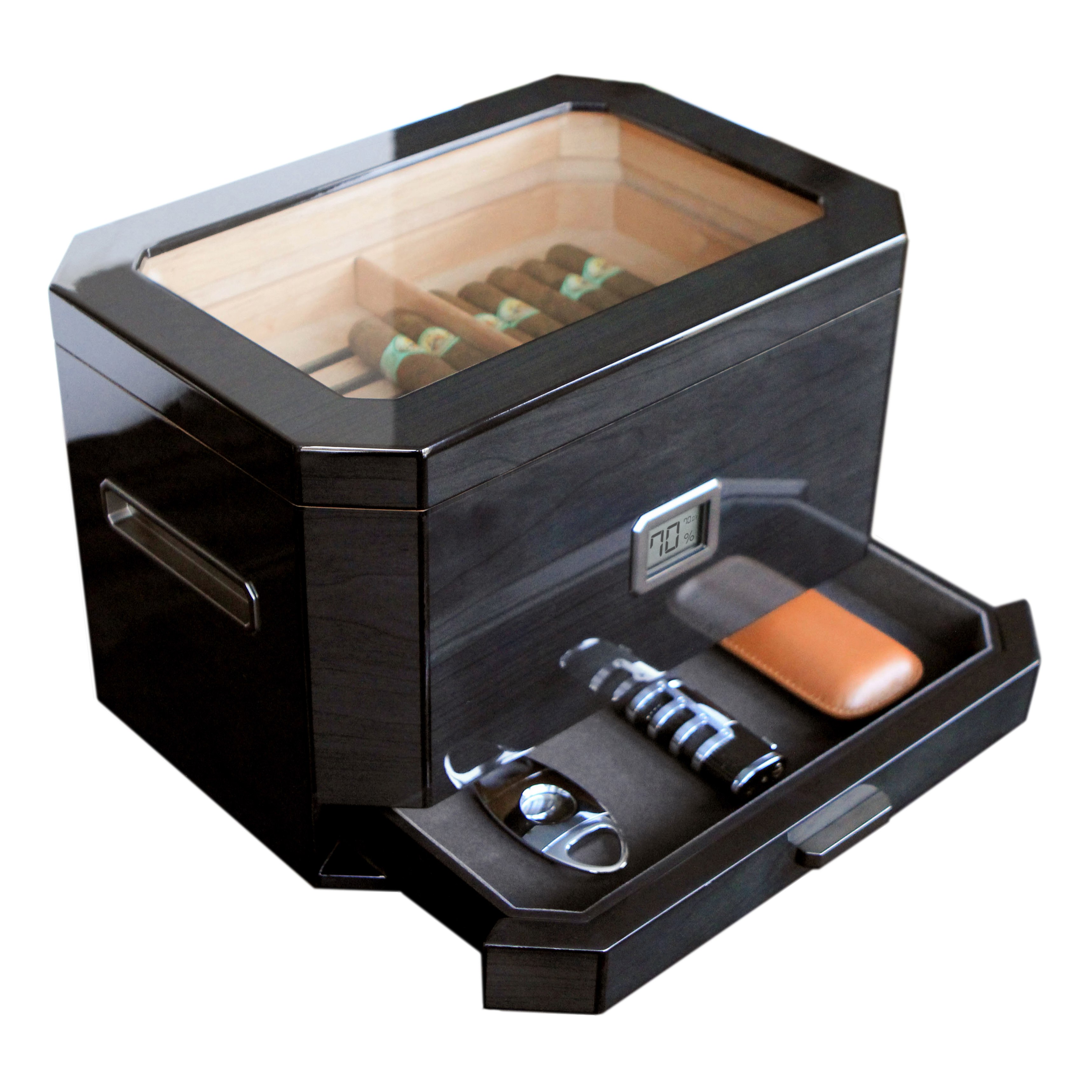 Octodor Glass Top Humidor