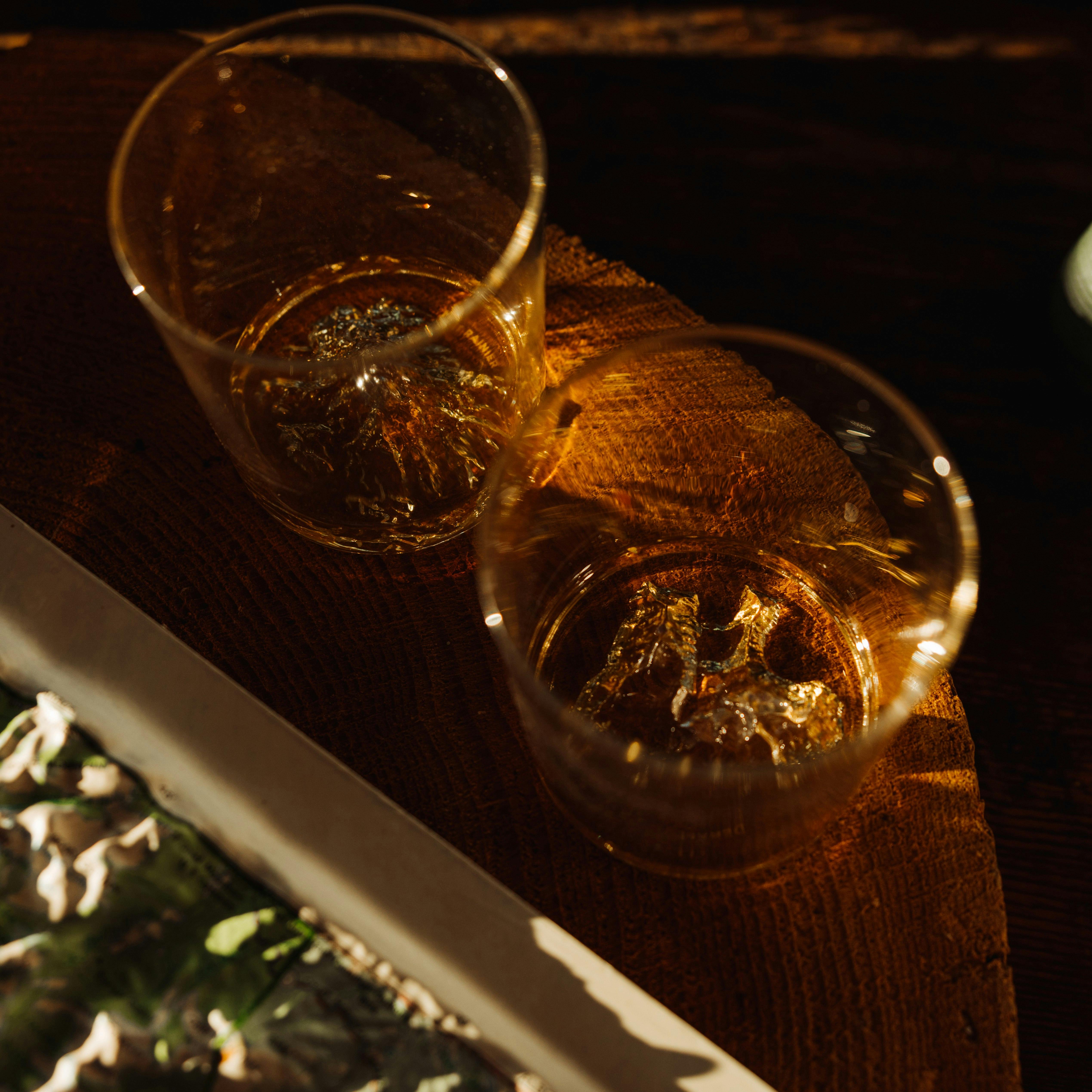 Luxury Peaks Whiskey Glasses Set/2 - Creative Kitchen Fargo