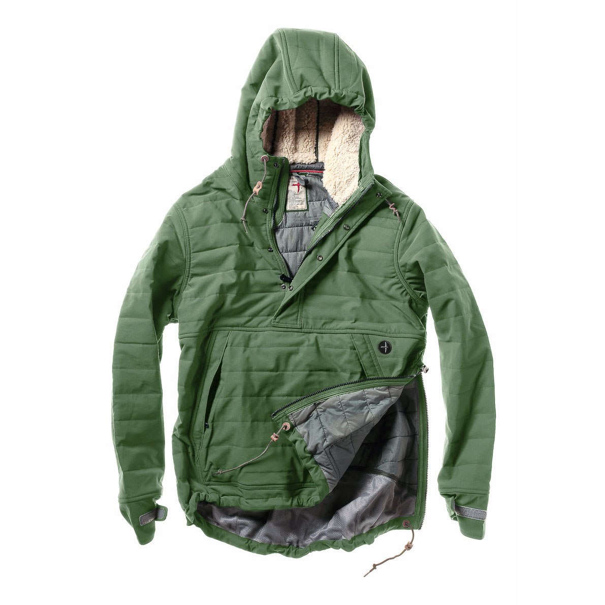 Relwen Channel Anorak - Exclusive - Turf Green | Insulated Jackets