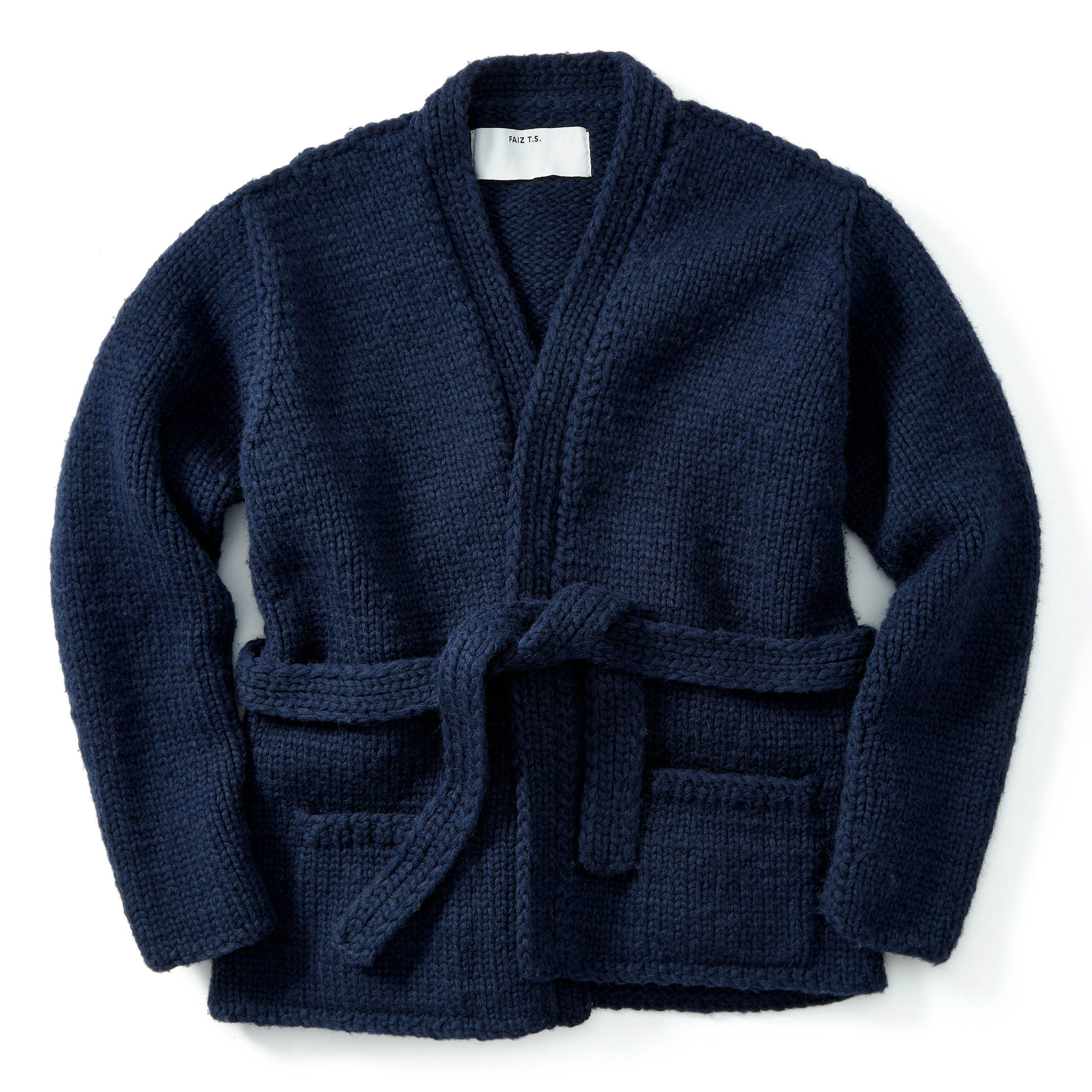 Handknit Heavyweight Kyoto Wool Jacket