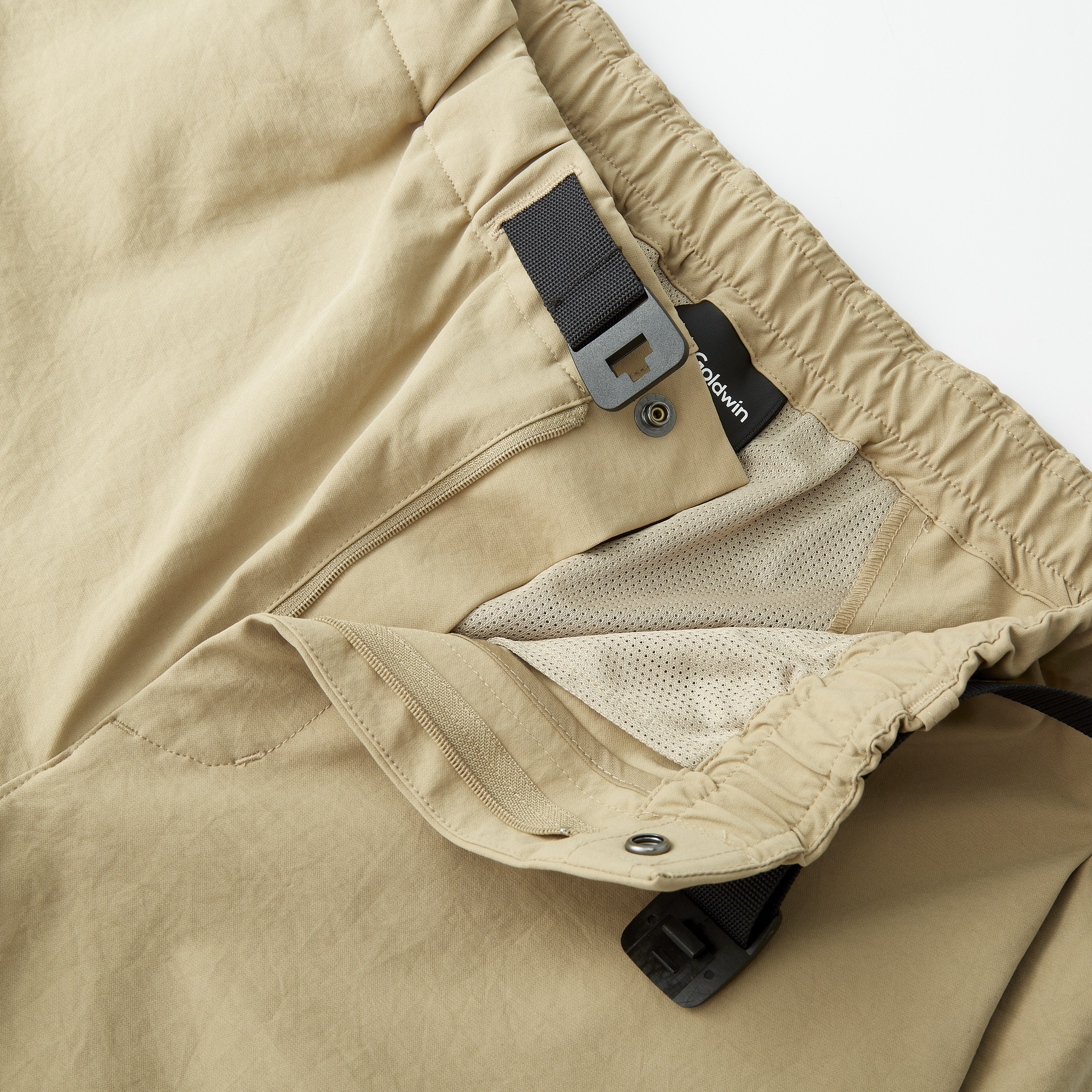 Goldwin Double Cloth Stretch Pants - Clay Beige | Casual Pants