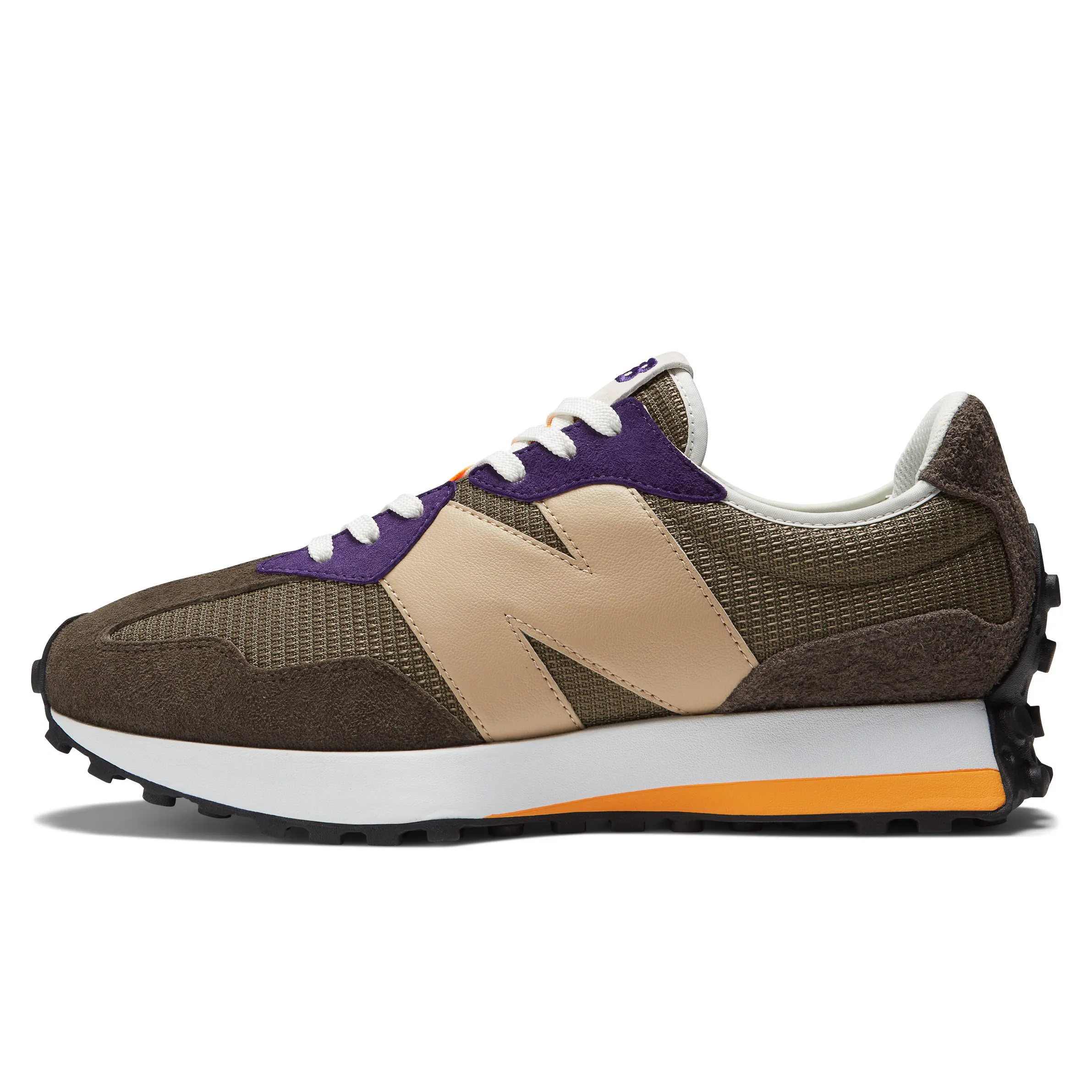 New Balance 327 Sneaker - True Camo/Black Plum | Casual  display picture 3