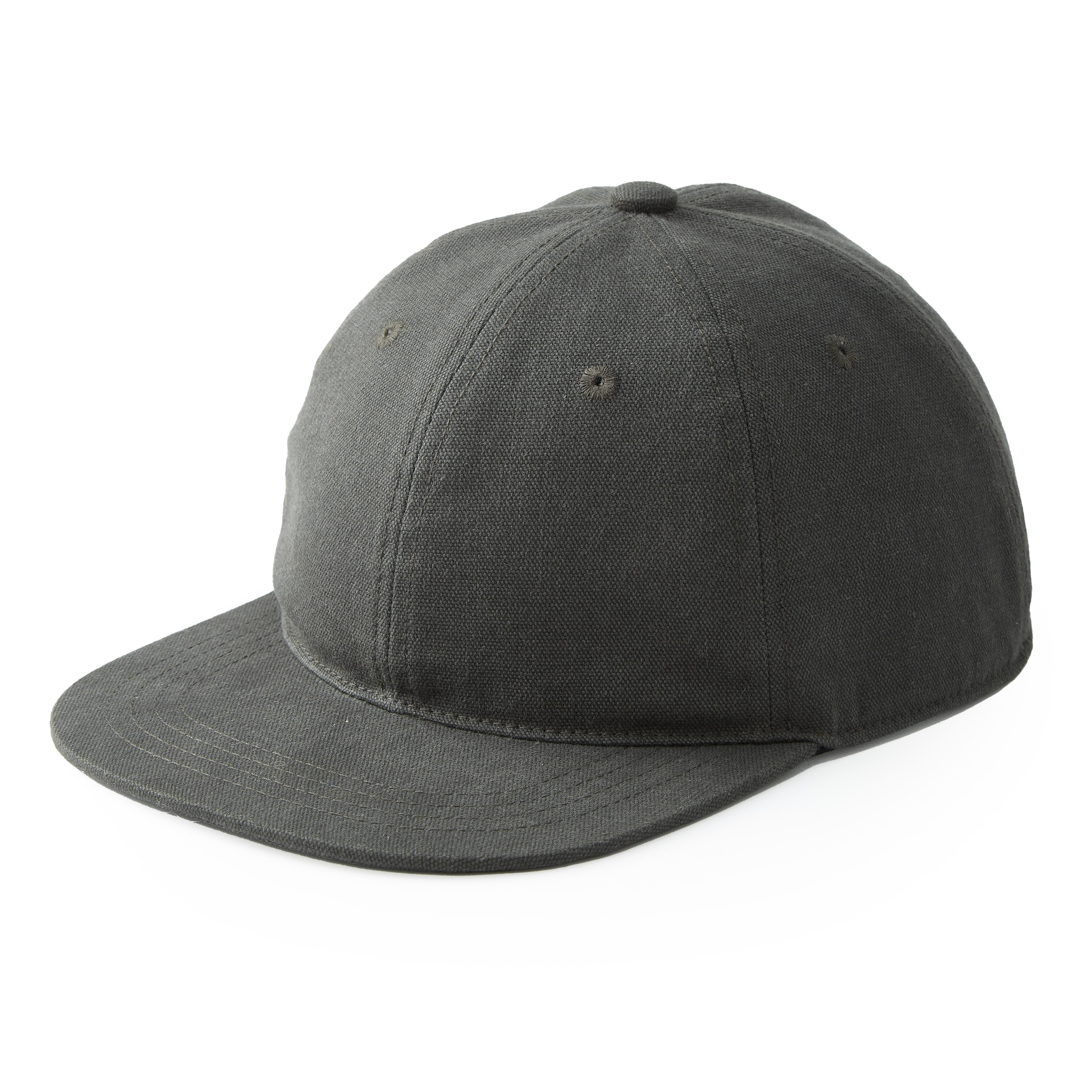 【BOHEMSEO】ROVER COTTON BALL CAP Unisex Zayne Cotton Ball Cap | Natural Modern Herringbone