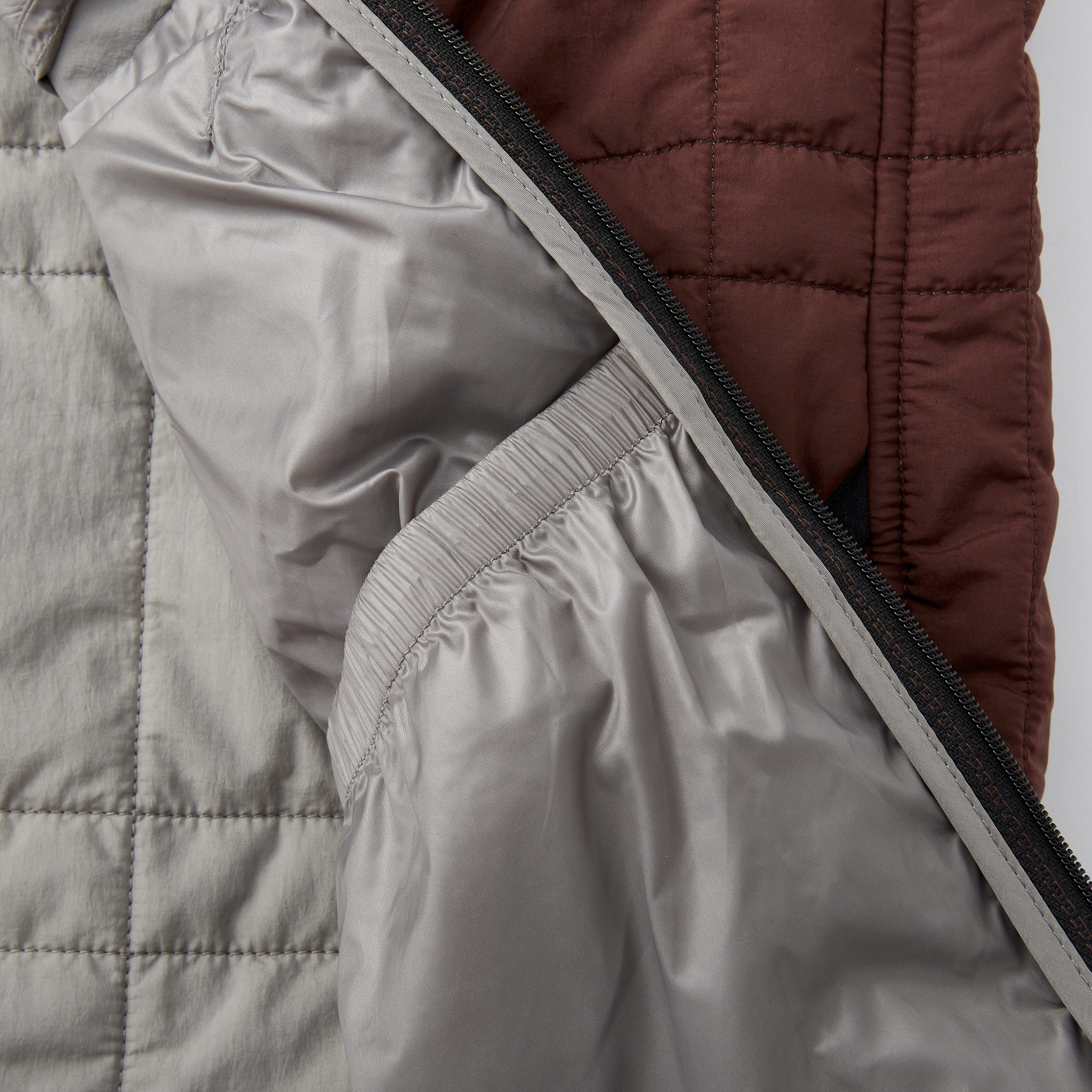 Proof Moonweight Puffer Vest - Oxblood | Vests | Huckberry