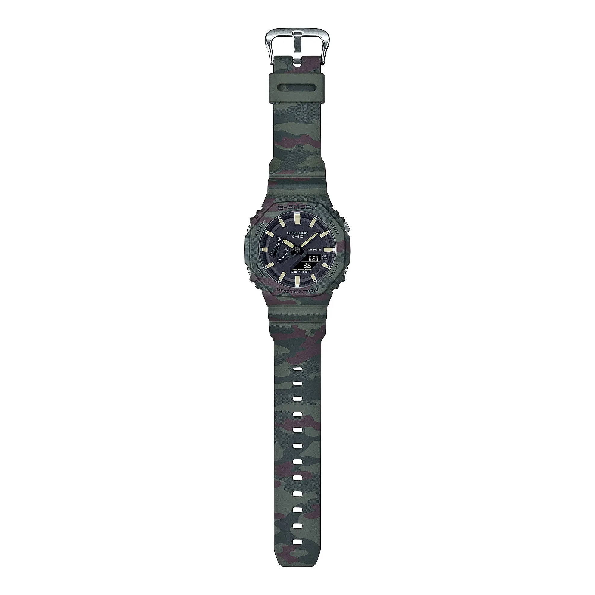G-Shock GAE2100WE-3A Watch - Green | Digital Watches | Huckberry