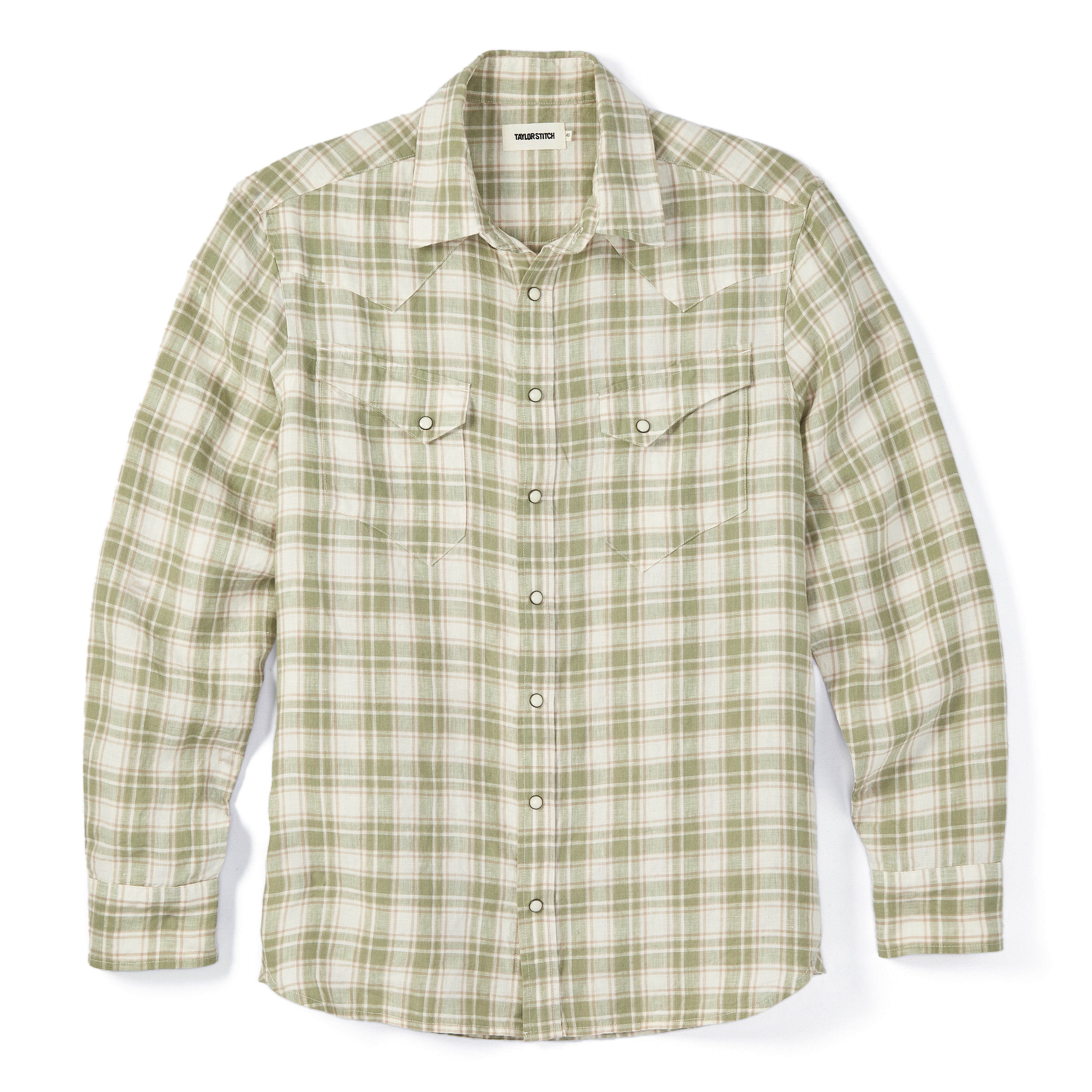 Taylor Stitch The Western Long Sleeve Shirt - Exclusive