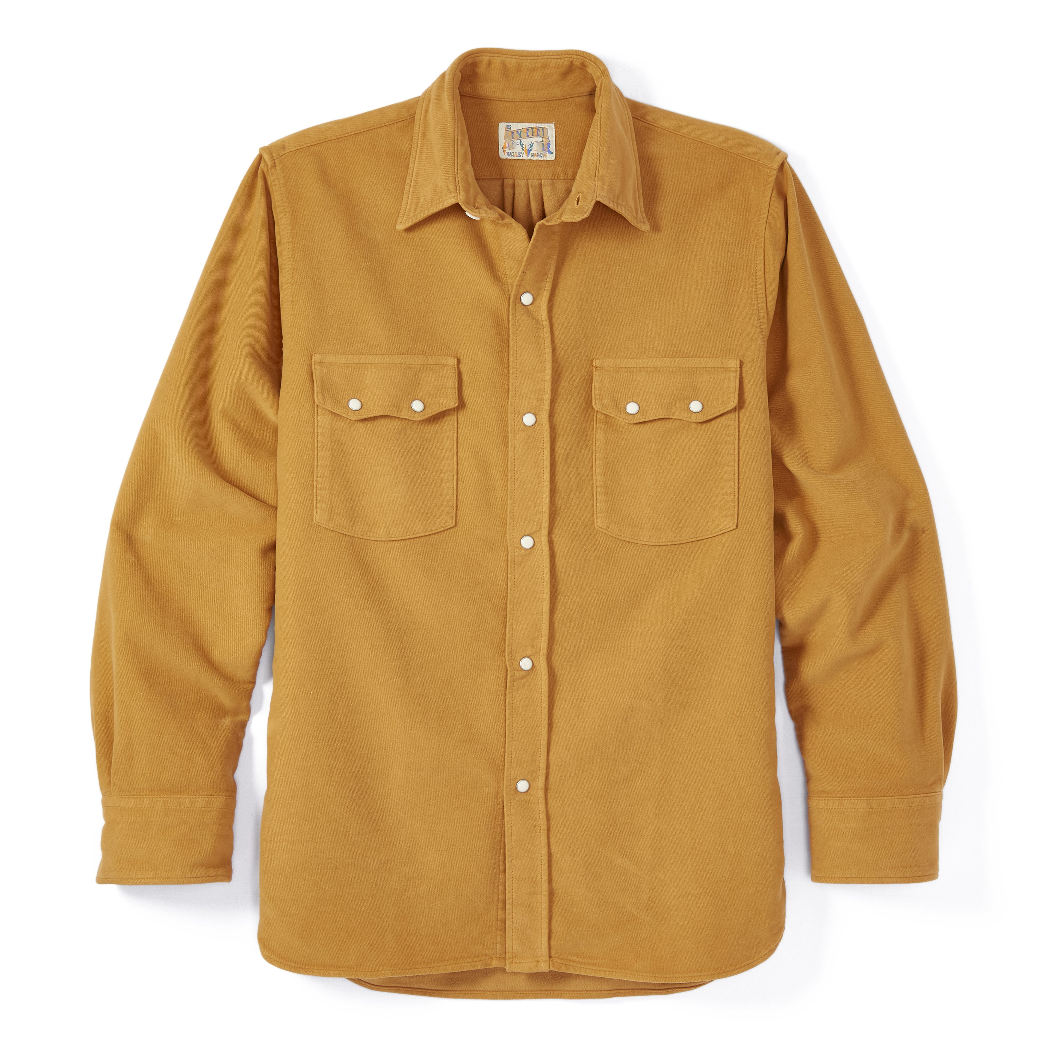 Wythe New York Moleskin Shirt - Exclusive - Duck Brown | Long