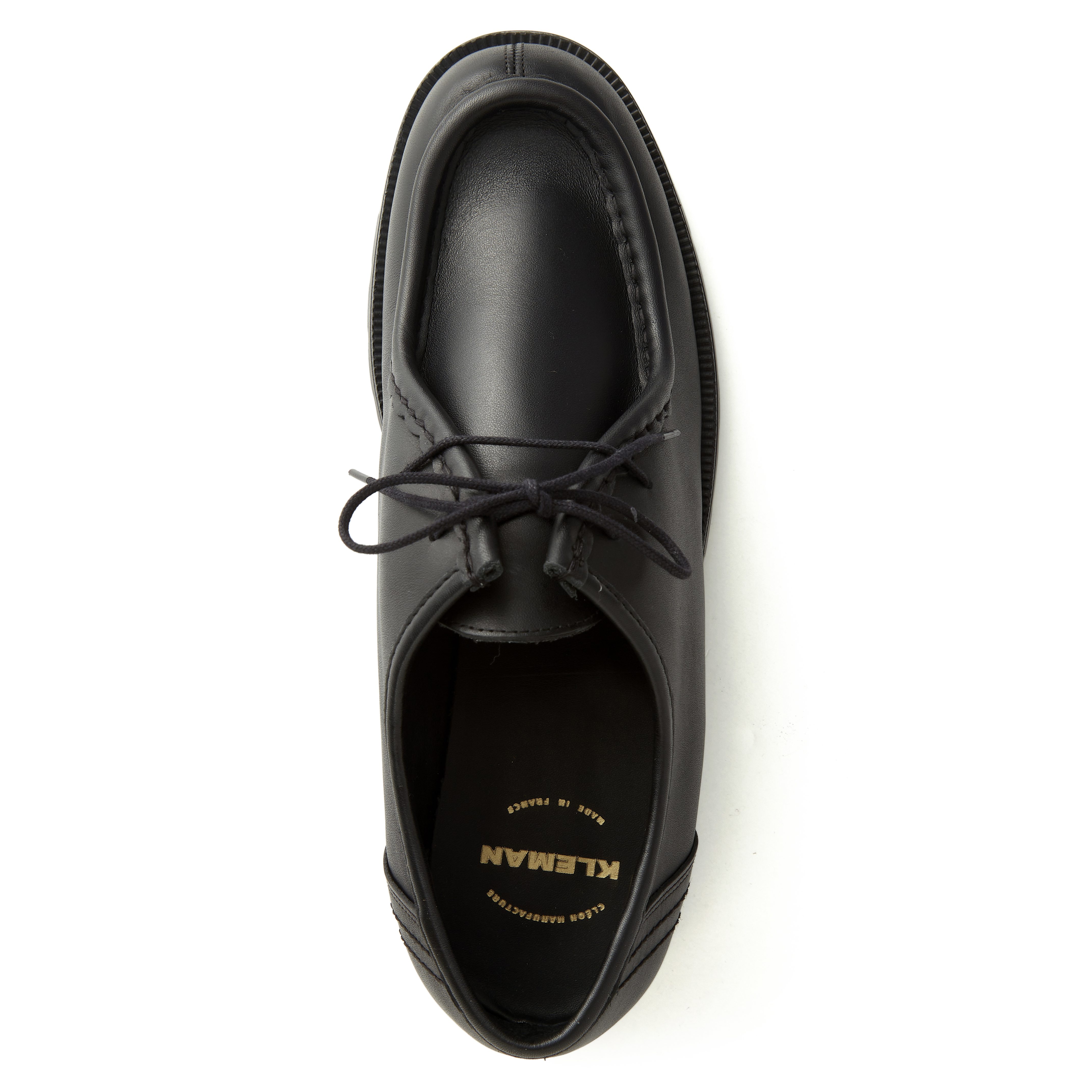 Kleman Padror Leather Derby - Black | Chukka Boots | Huckberry