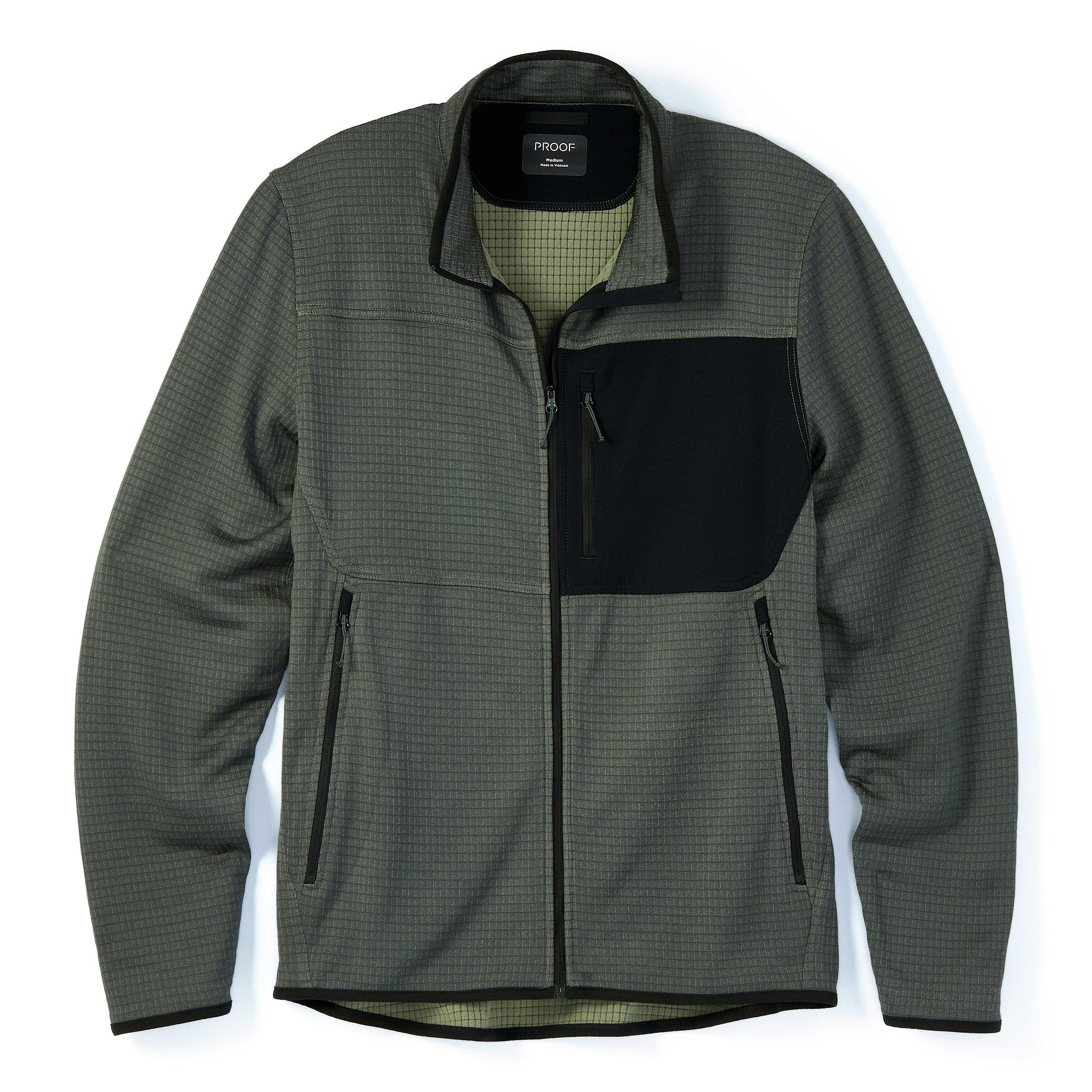Grid Fleece Jacket