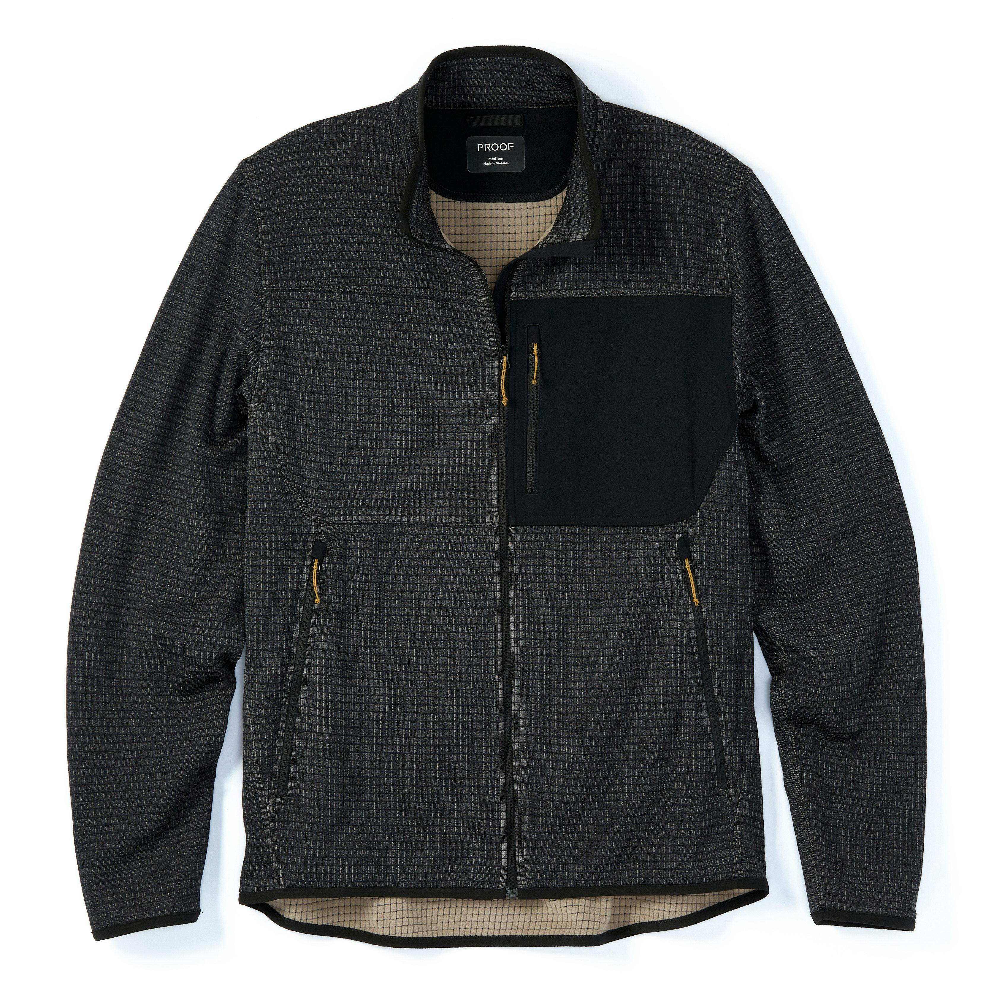 Grid Fleece Jacket