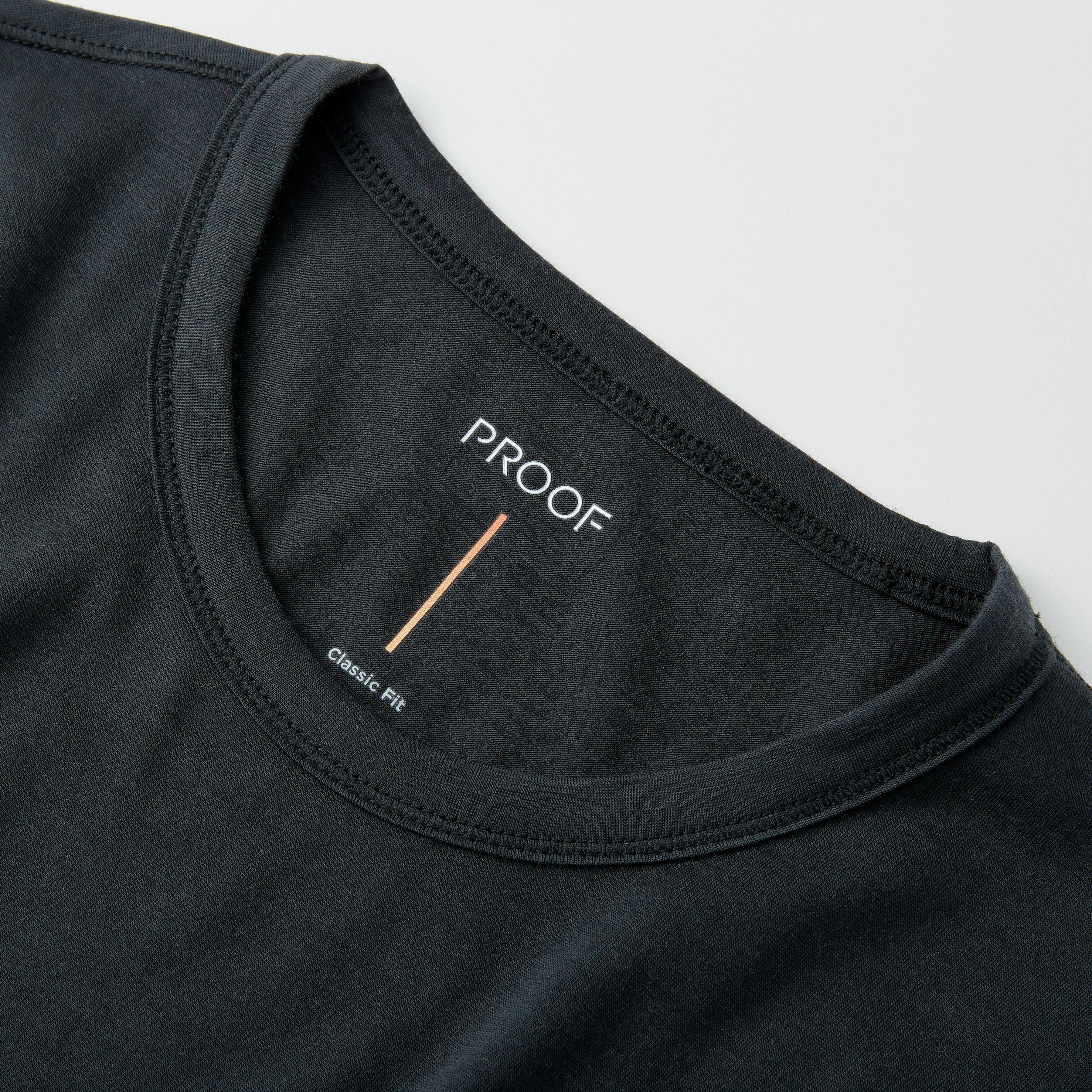 Proof 72-Hour Merino T-Shirt - Performance Fit (Original) - Stone Black, T- Shirts