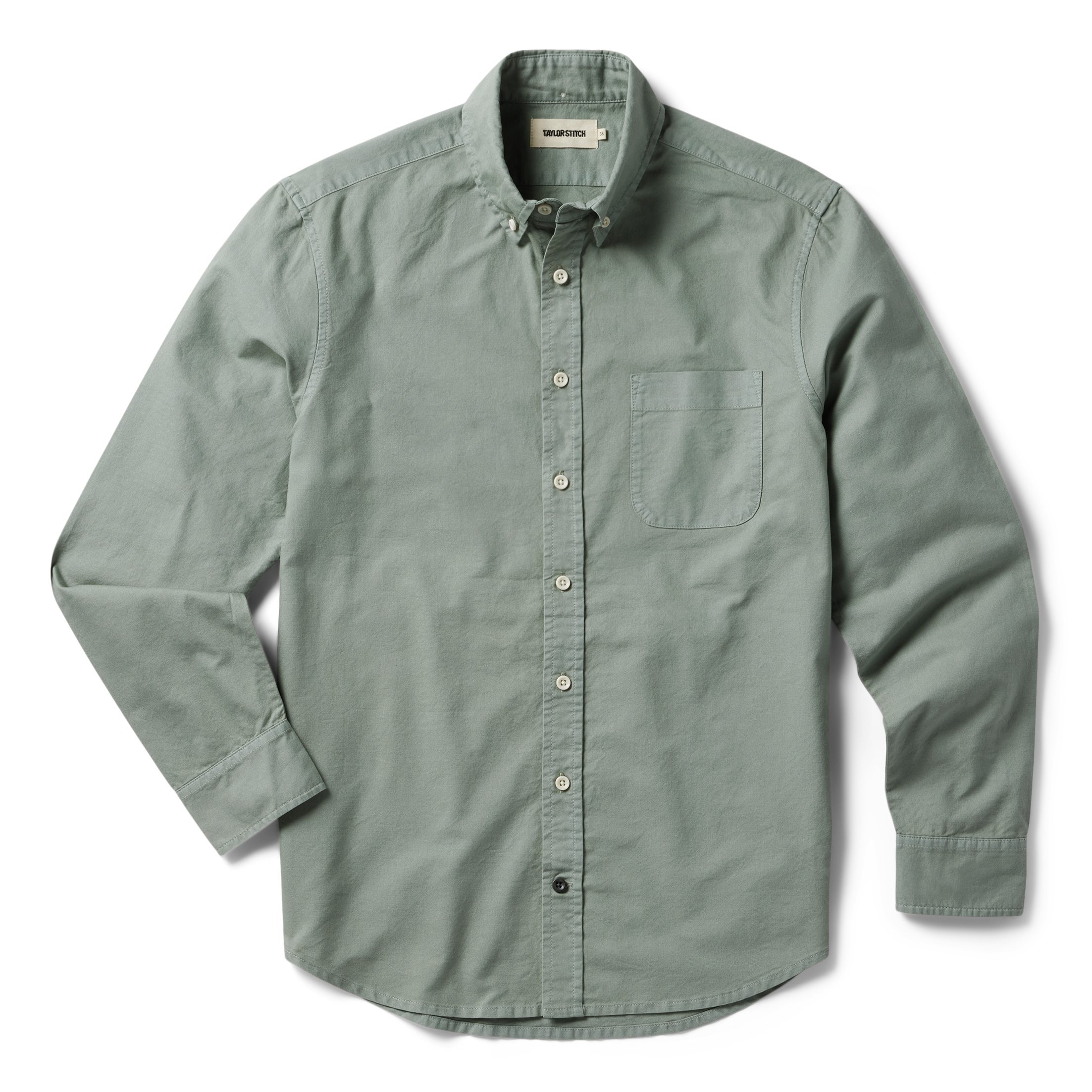 Taylor Stitch The Jack Everyday Slim Oxford Shirt - Slate | Long Sleeve  Shirts | Huckberry
