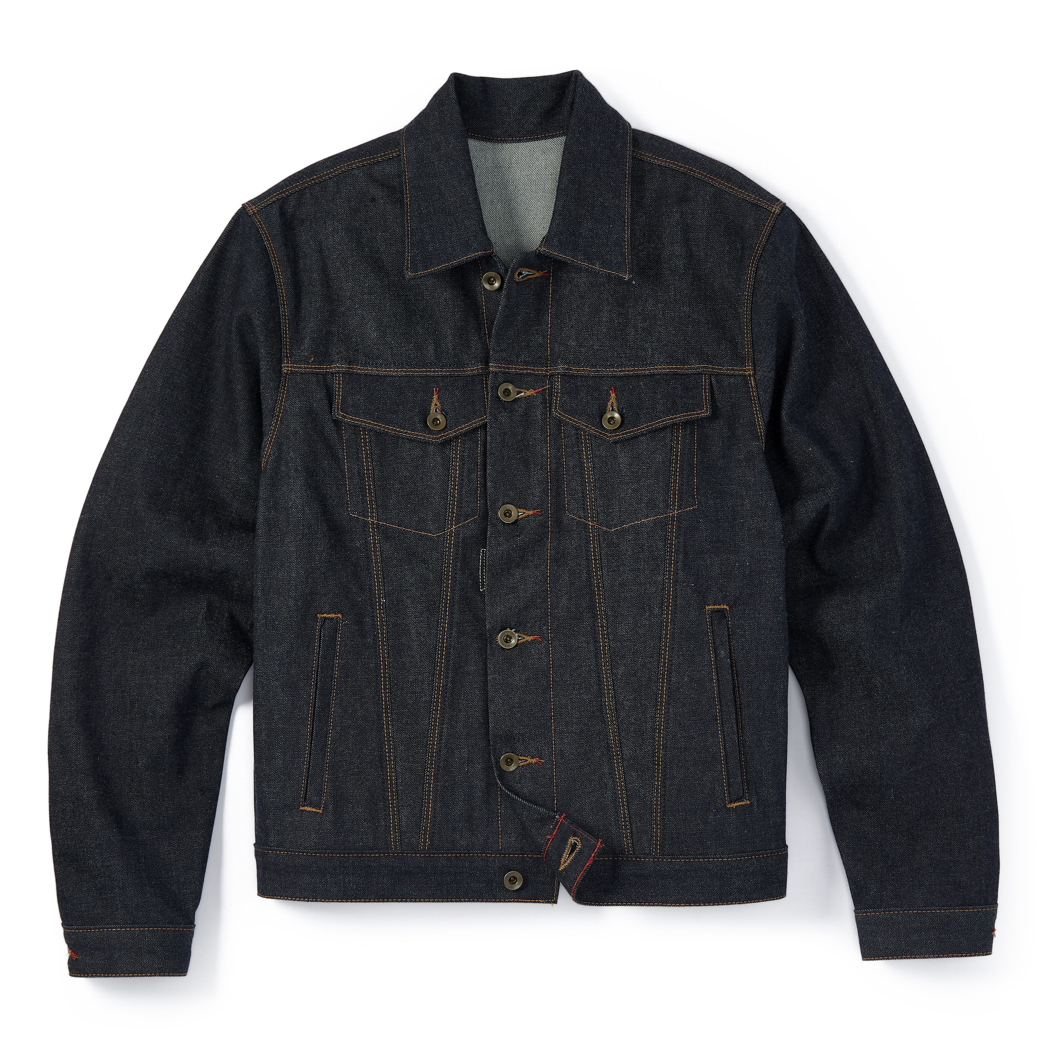 【最終価格】Selvage Denim Jacket Graphpaper) Selvage Denim Jacket(DARK FADE) (GM251-30185DB