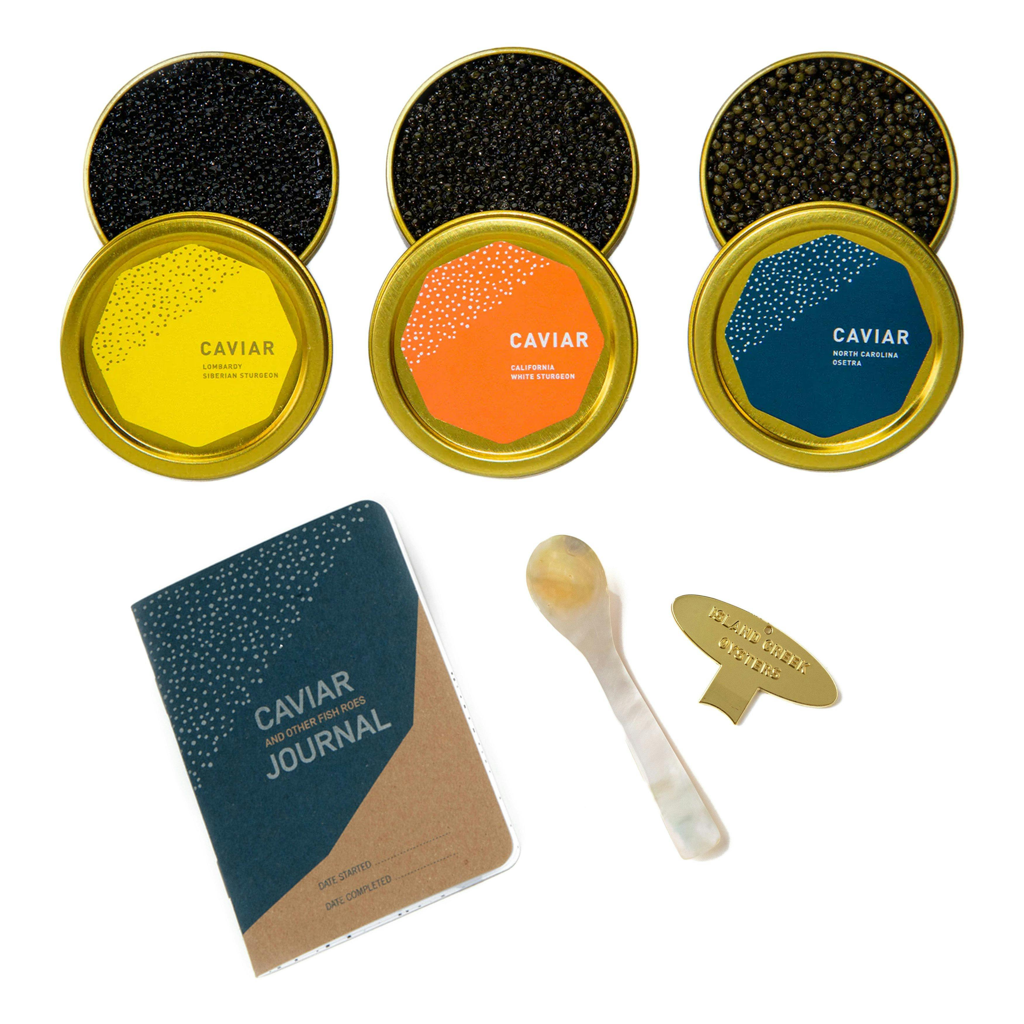 Huckberry Exclusive Caviar Tasting Experience