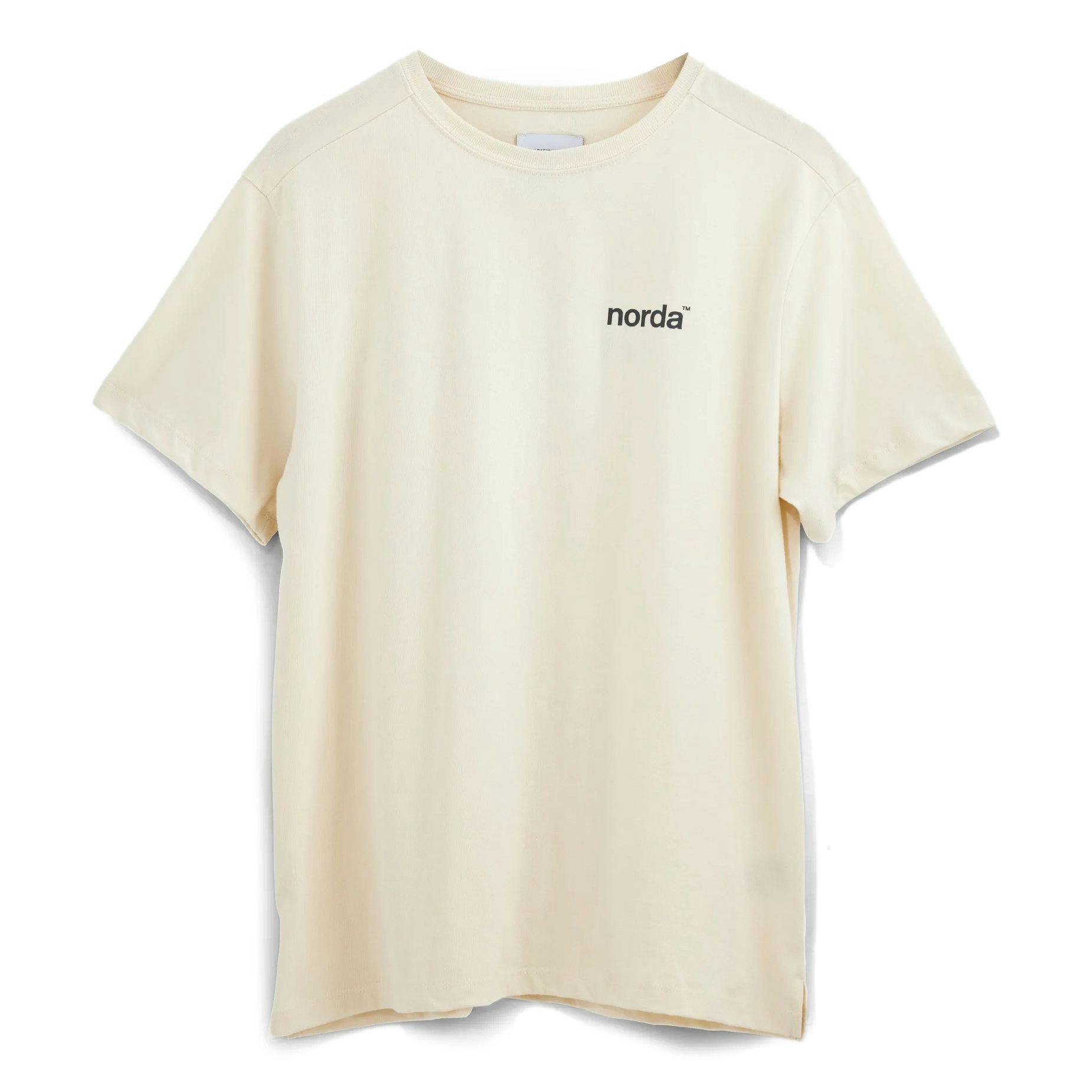 Burger Sanctie benzine Norda Unisex Organic Cotton T-Shirt - Cream/Grey | T-Shirts | Huckberry