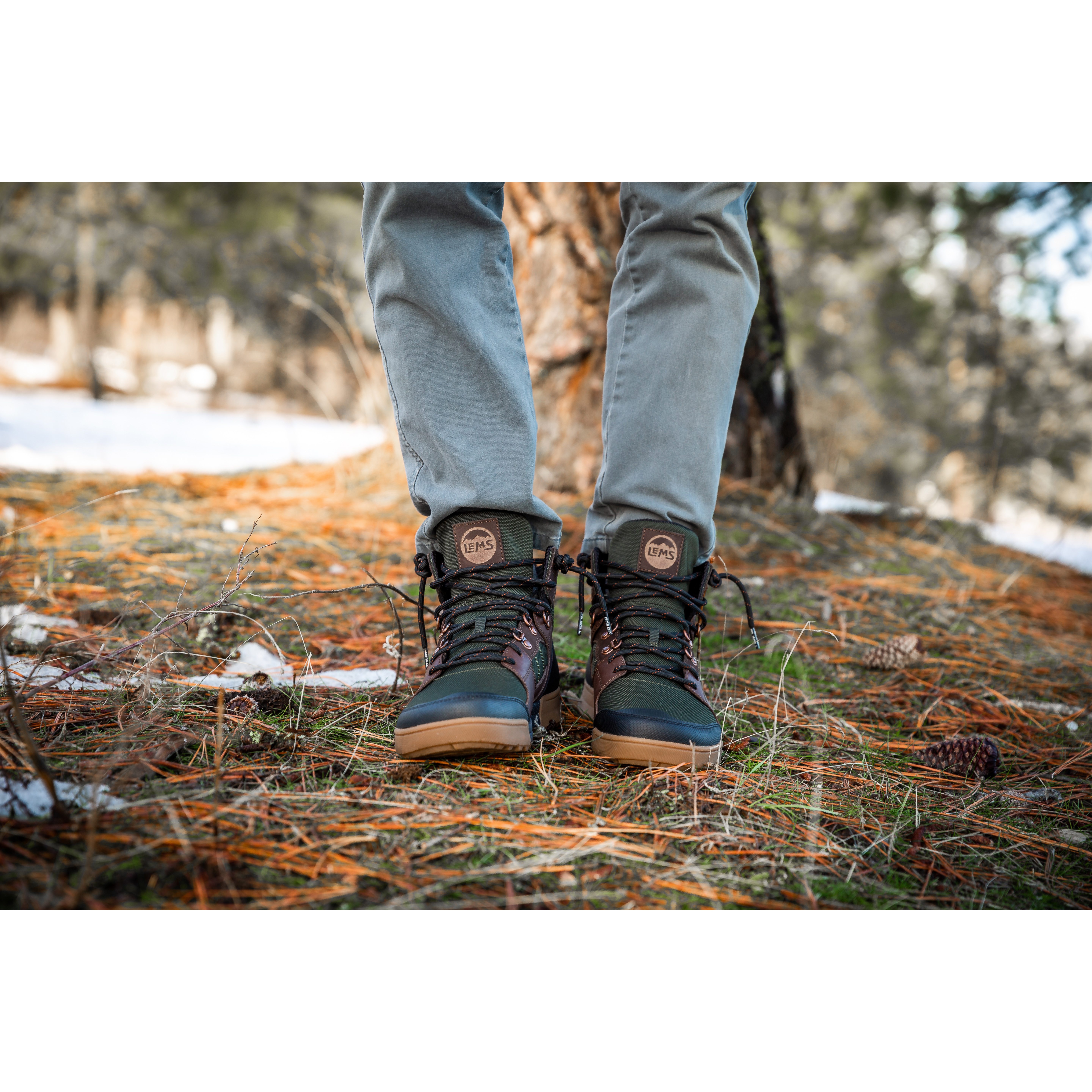 イヴマミー Lems Shoes Outlander Waterproof Boot - Evergreen | Hiking Boots