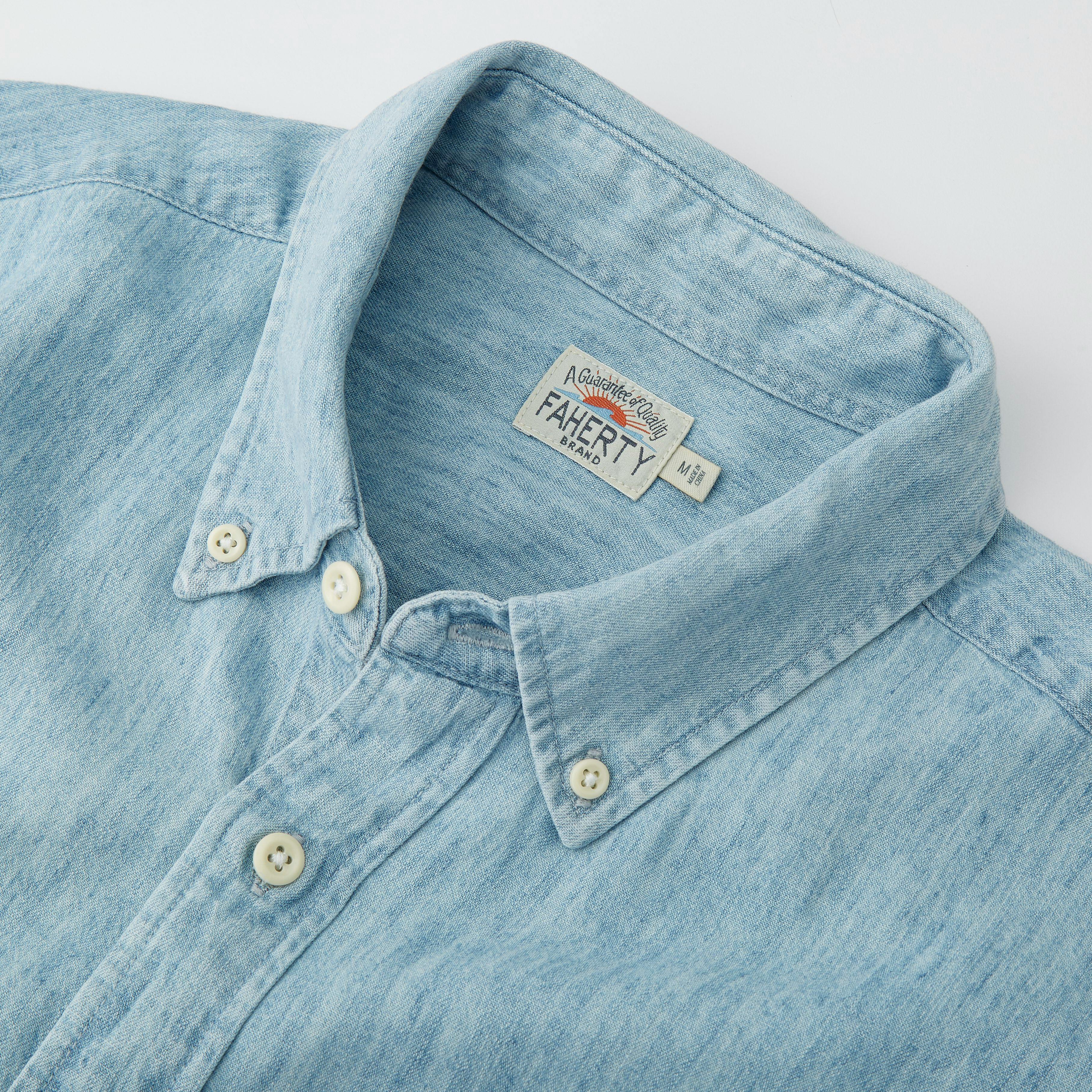 Shop Faherty Brand The Tried And True Chambray Shirt