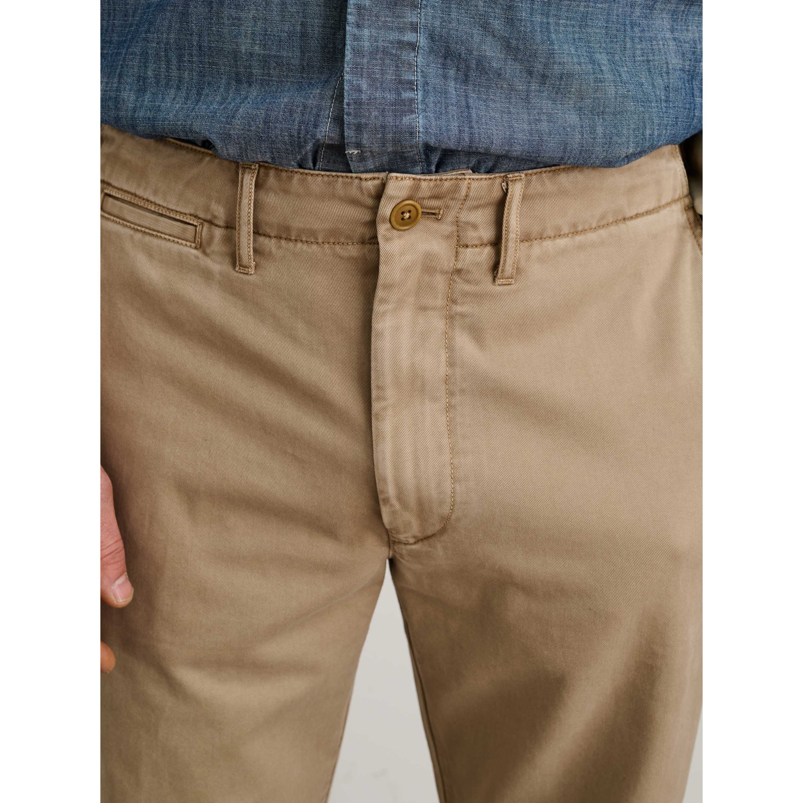 【かじ】WASHED CHINO COTTON Washed Cotton Stretch Cargo Pants