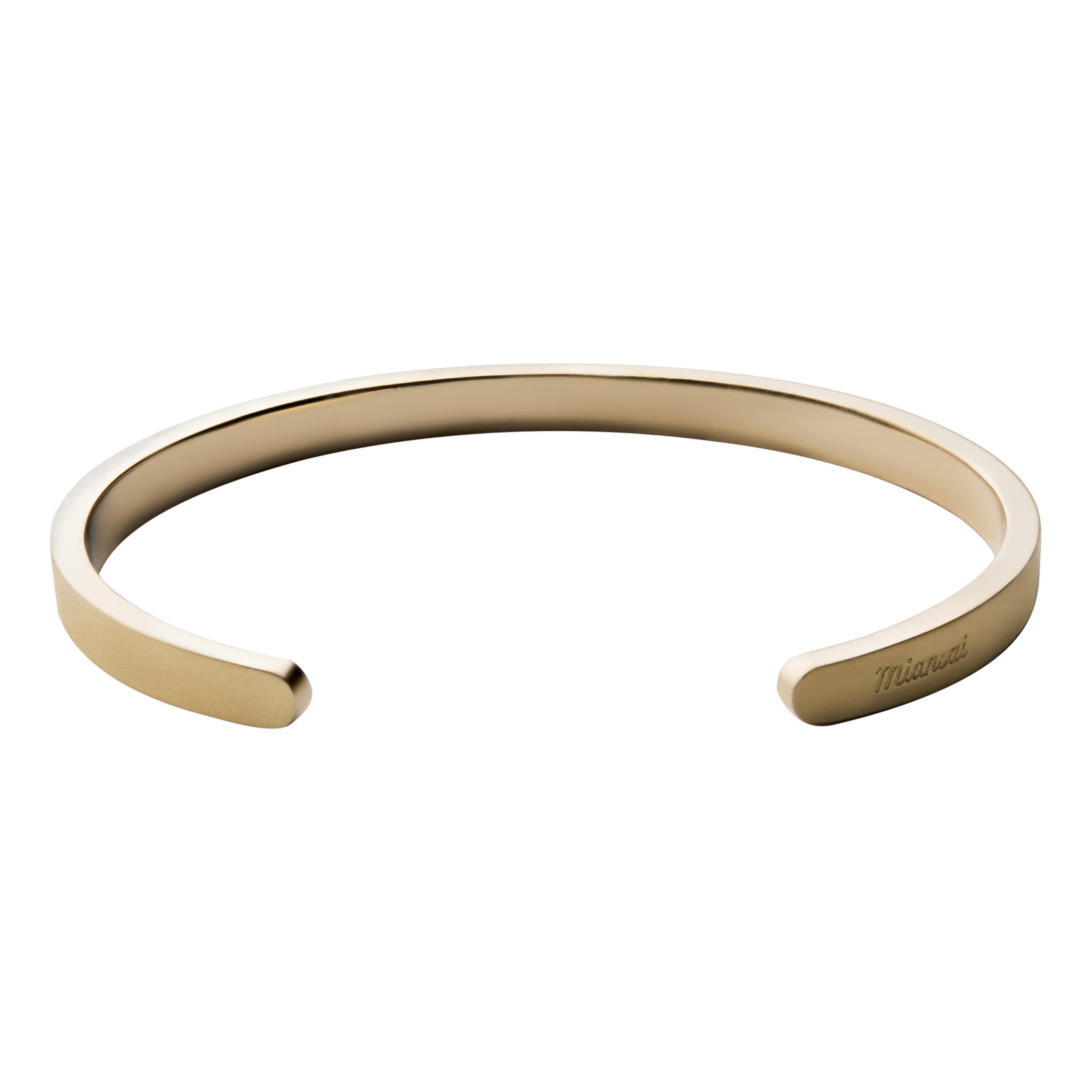 Miansai Singular Cuff - Matte Brass | Gifts | Huckberry 