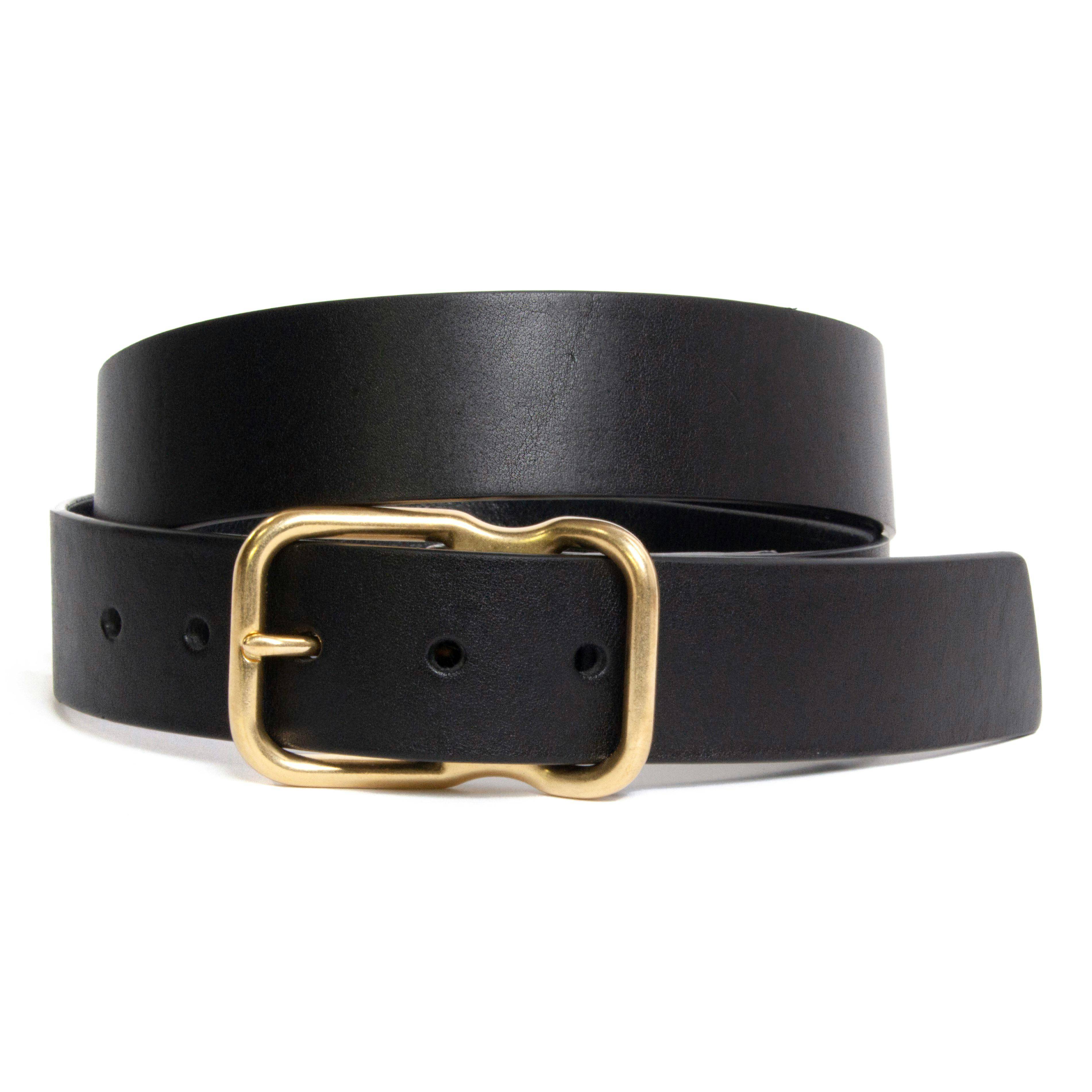 MUSTANG Classic Belt W115 Black - Can Be Shortened, Black