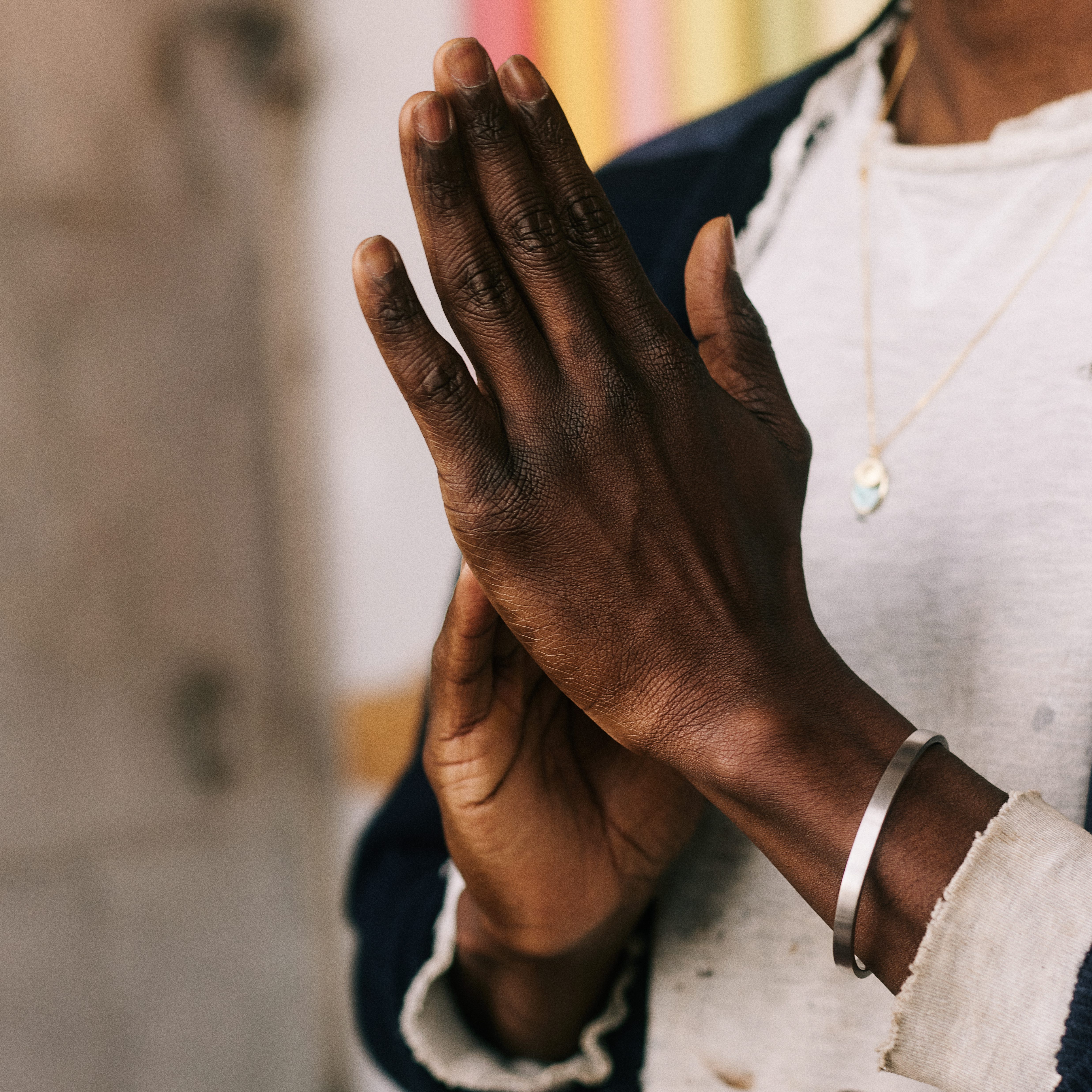 【Miansai】Singular Cuff,Matte Silver Singular Cuff Bracelet, Sterling Silver | Men's Cuffs | Miansai