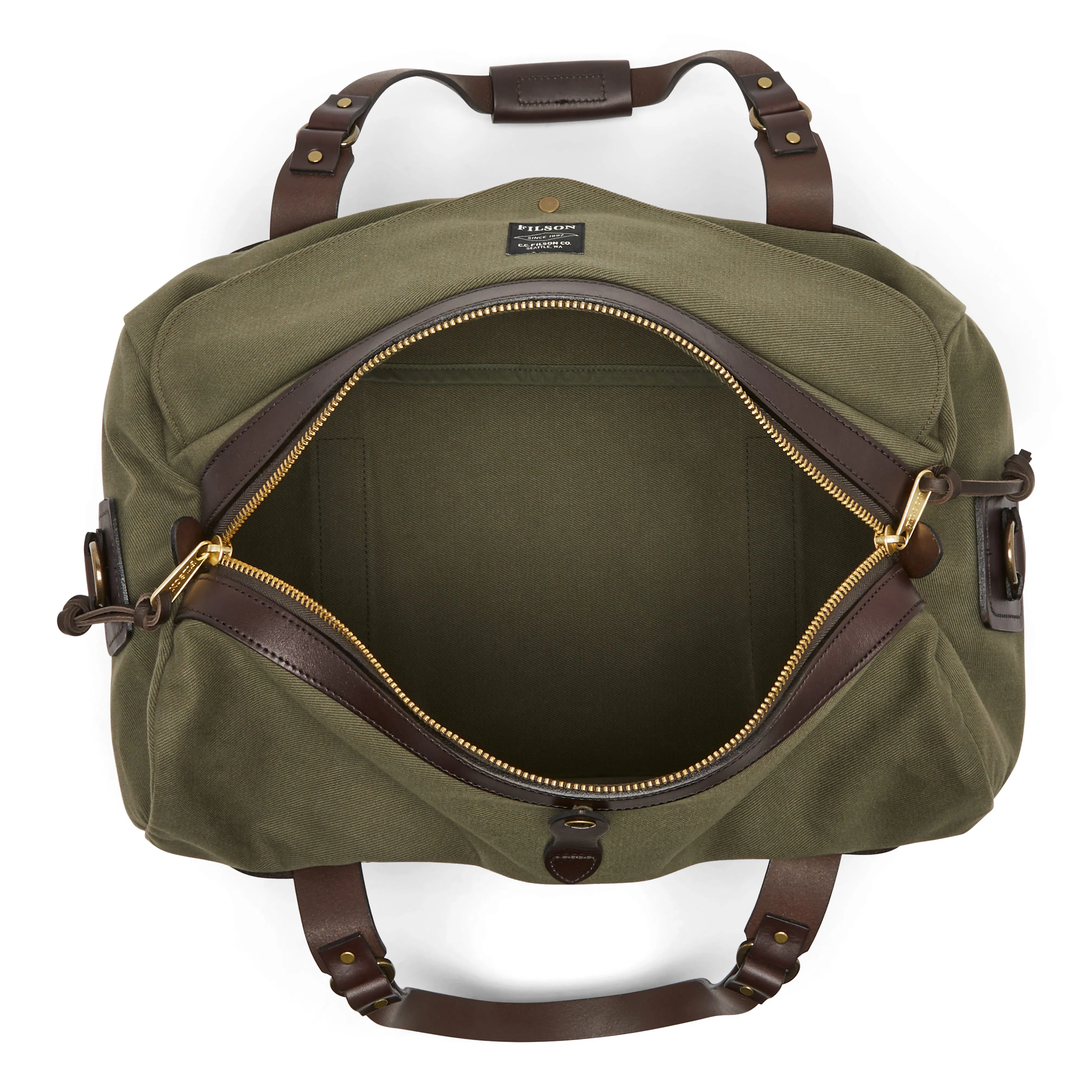 Filson Medium Rugged Twill Duffle - 43L - Otter Green | Duffel