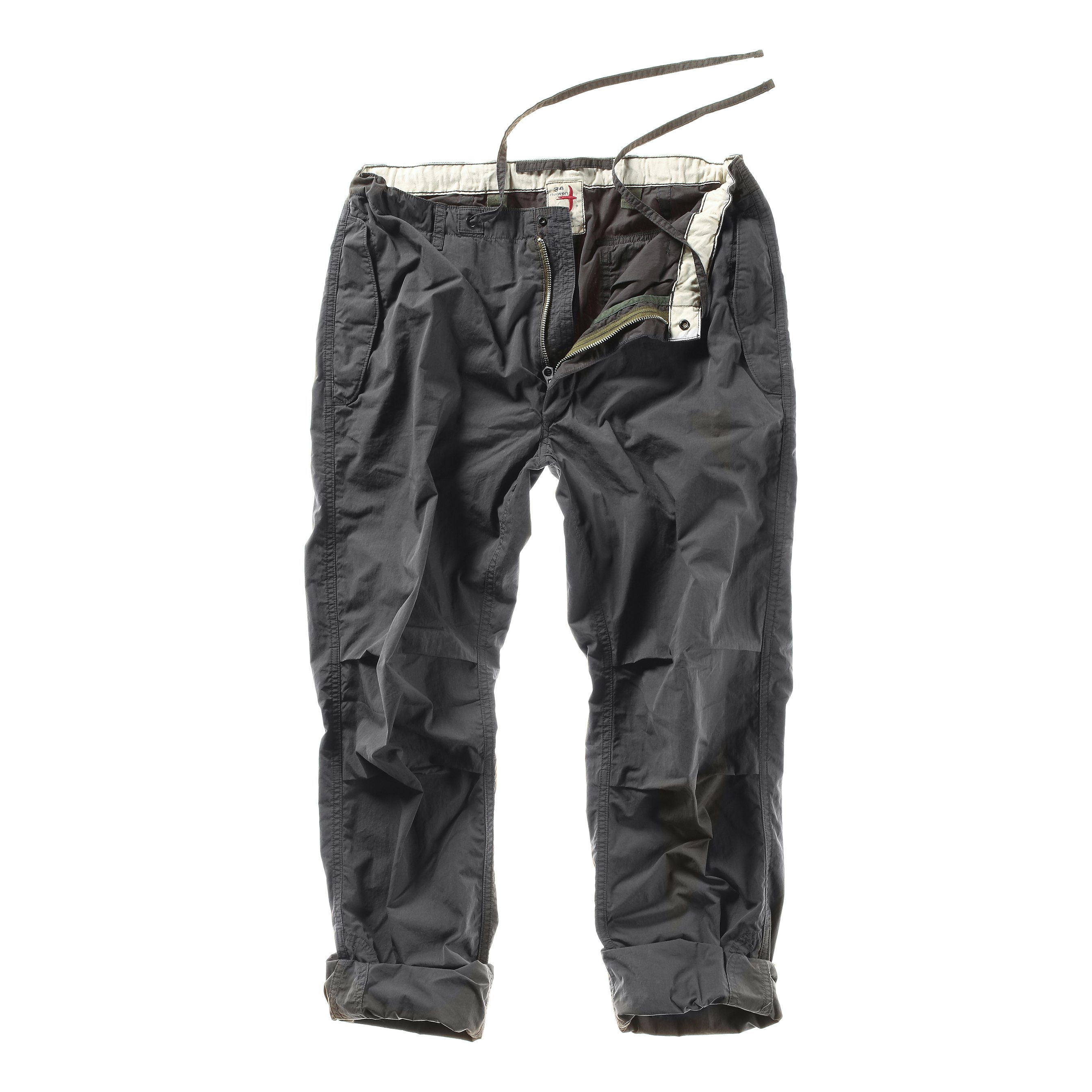 Relwen Military Roll Up Pant - Dark Grey | Workwear Pants