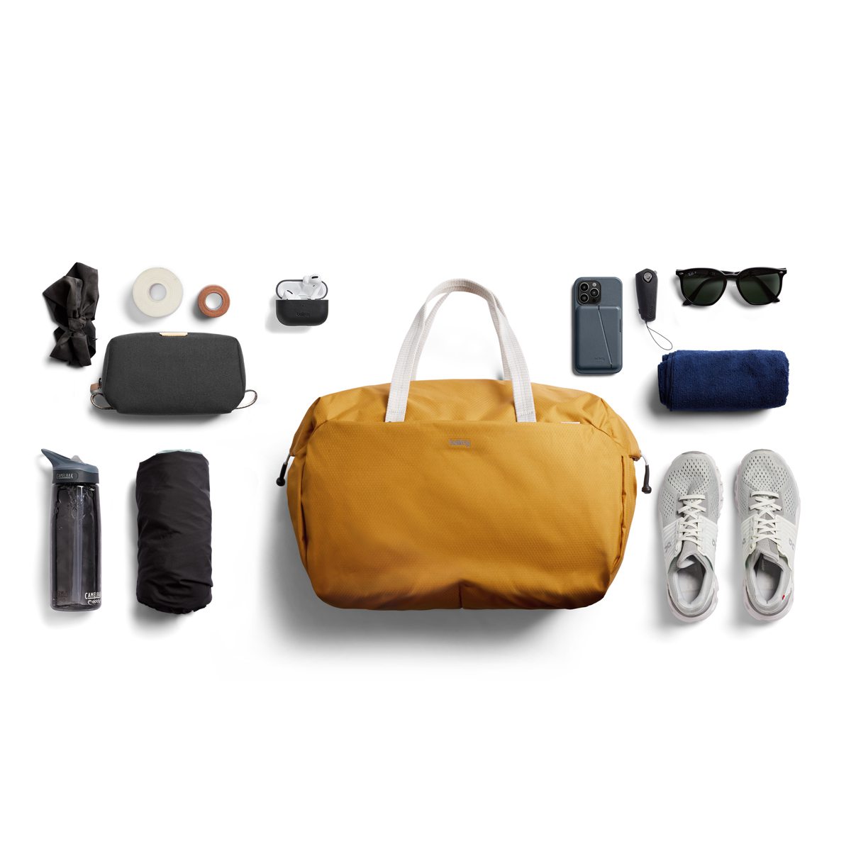Bellroy Lite Duffel Bag - Copper | Duffel Bags | Huckberry
