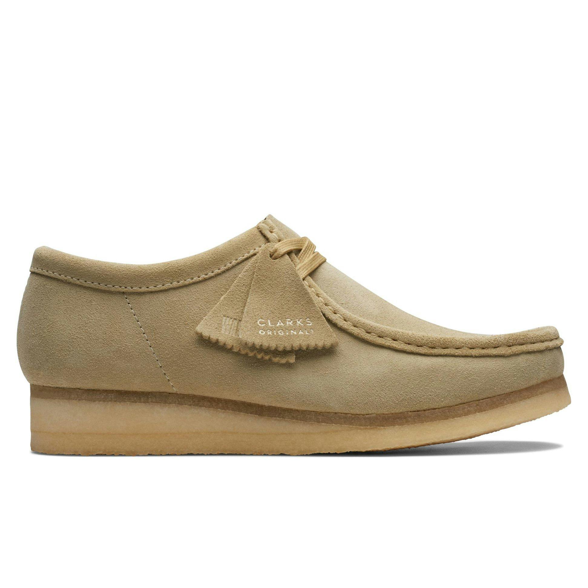 Clarks Wallabee Moc Toe Boot - Maple Suede | Casual Slip On Shoes Huckberry