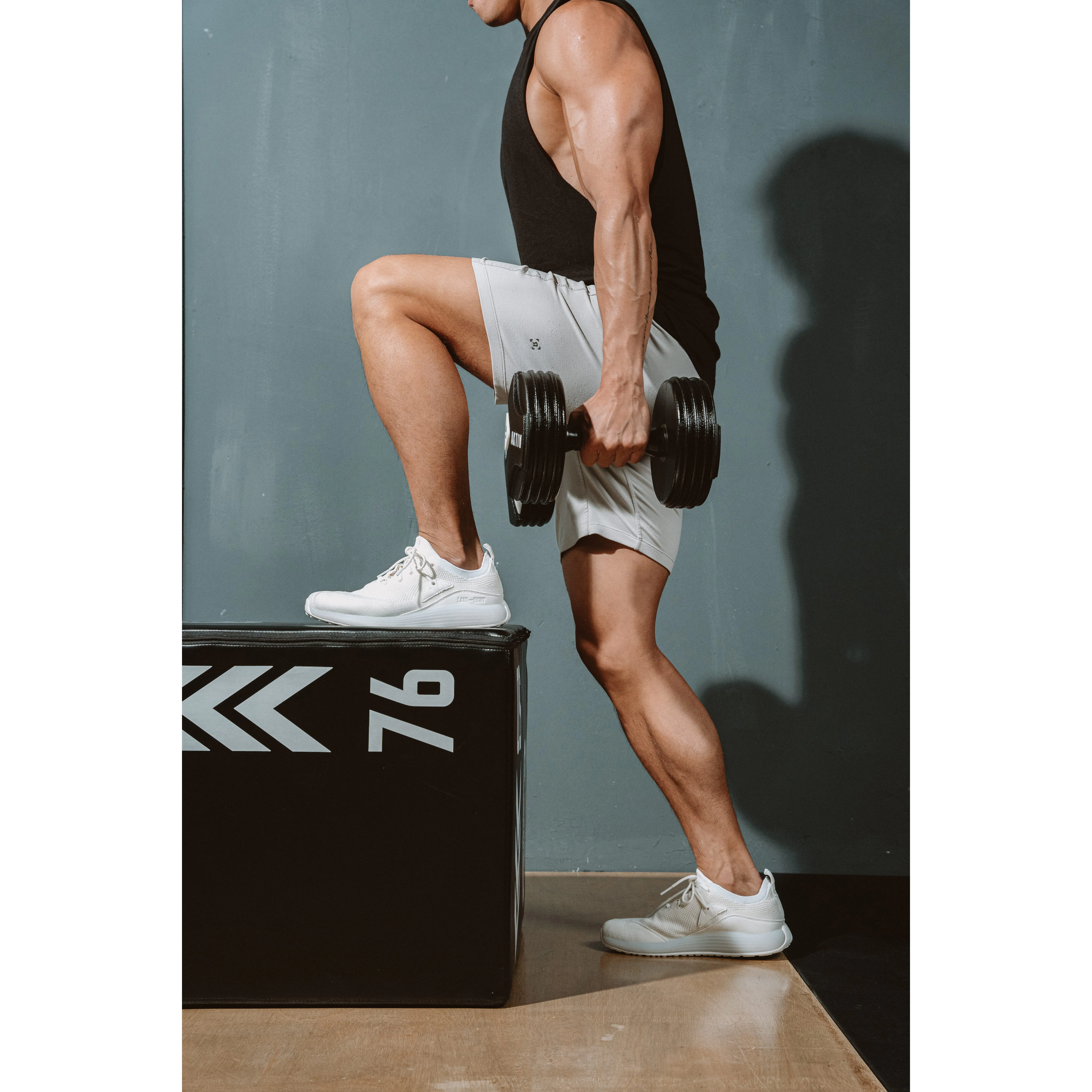 LANE EIGHT HIIT Trainer Sneaker - Arctic White | Performance  display picture 1