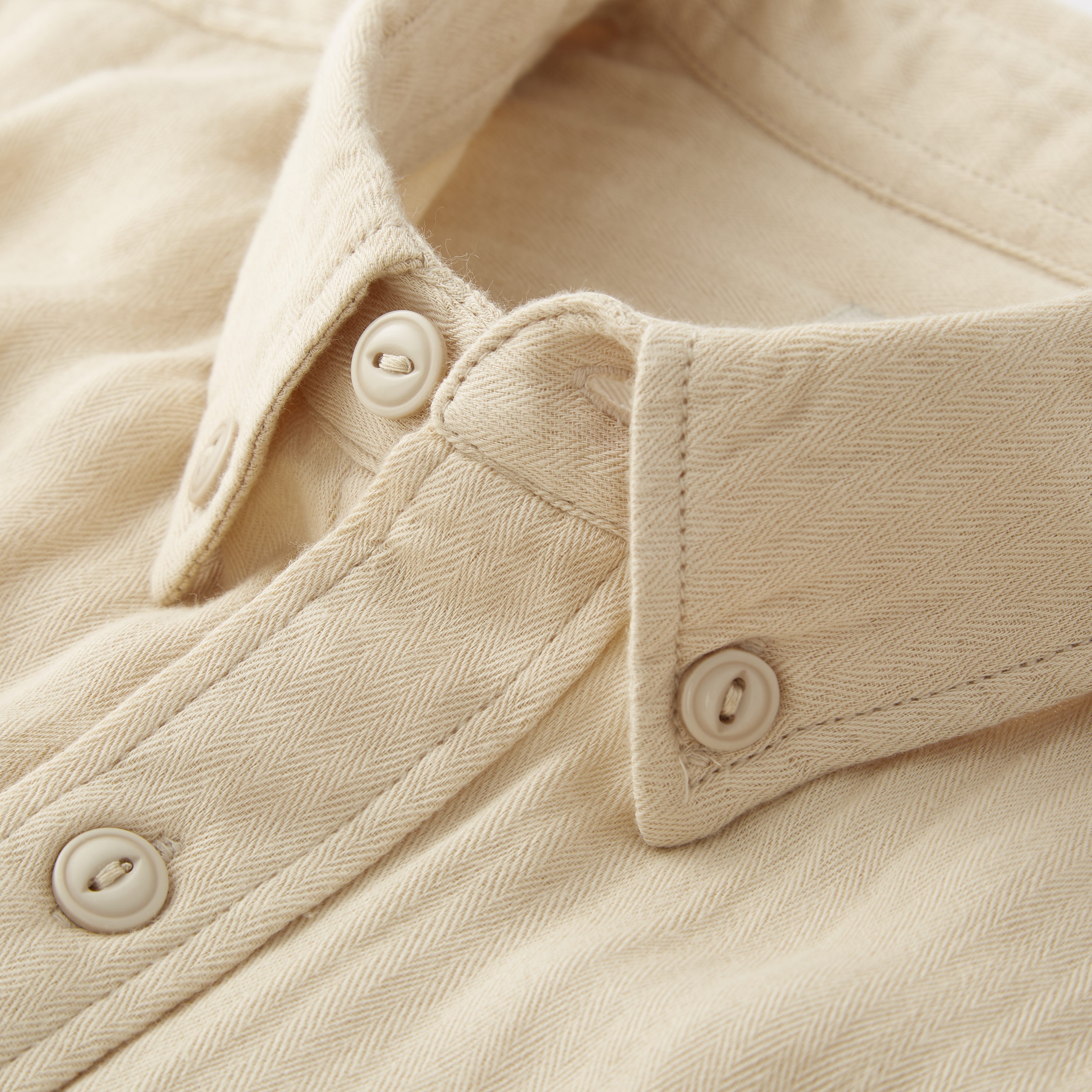 Flint and Tinder Double Gauze Shirt - Natural | Long Sleeve Shirts