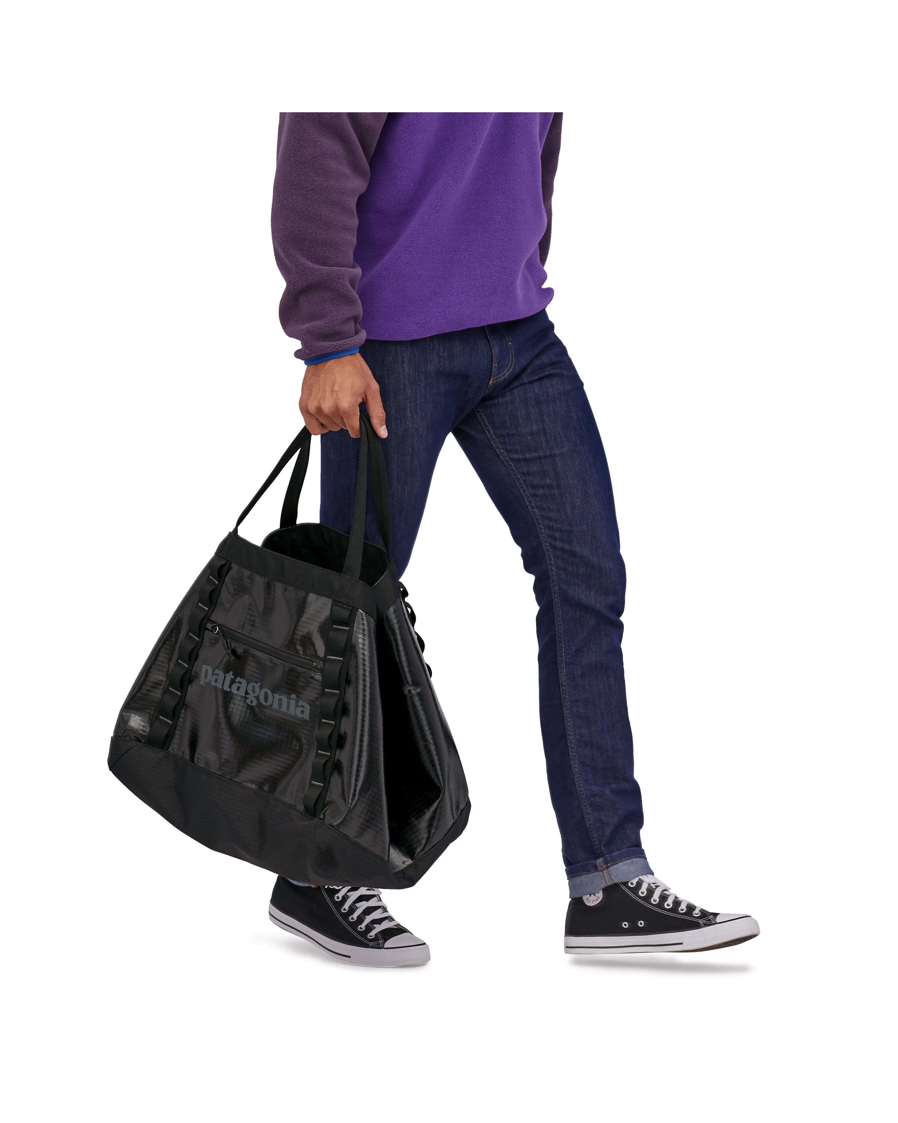 patagonia black hole tote 61 Gear Recyclable Polyester Tote 2.1 gal (61 L) 49275 BLK Black, Black, One Size Fashion For all things Patagonia Black Hole Tote 61L