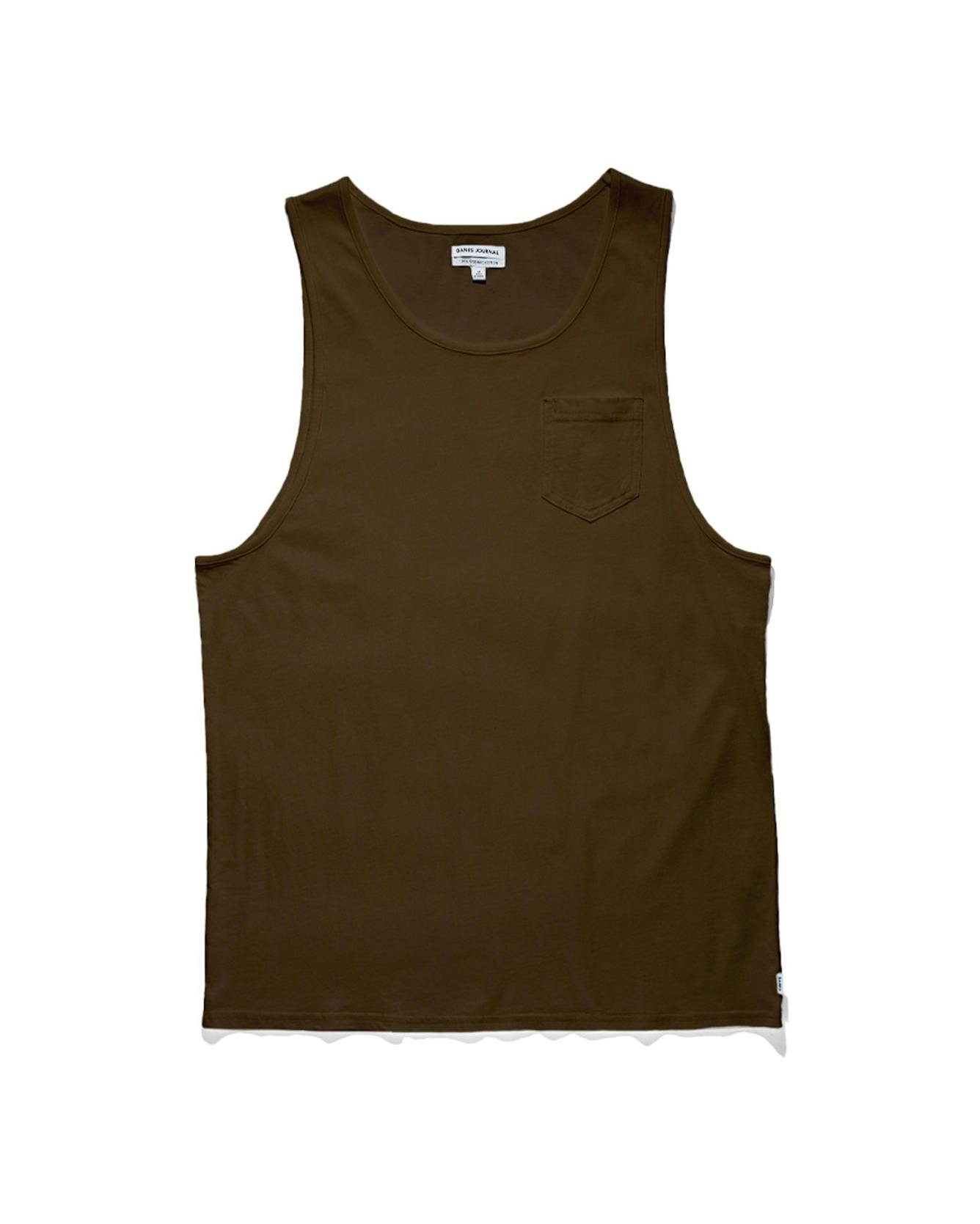 Banks Journal Minimal Primary Tank Top - Soil | T-Shirts | Huckberry