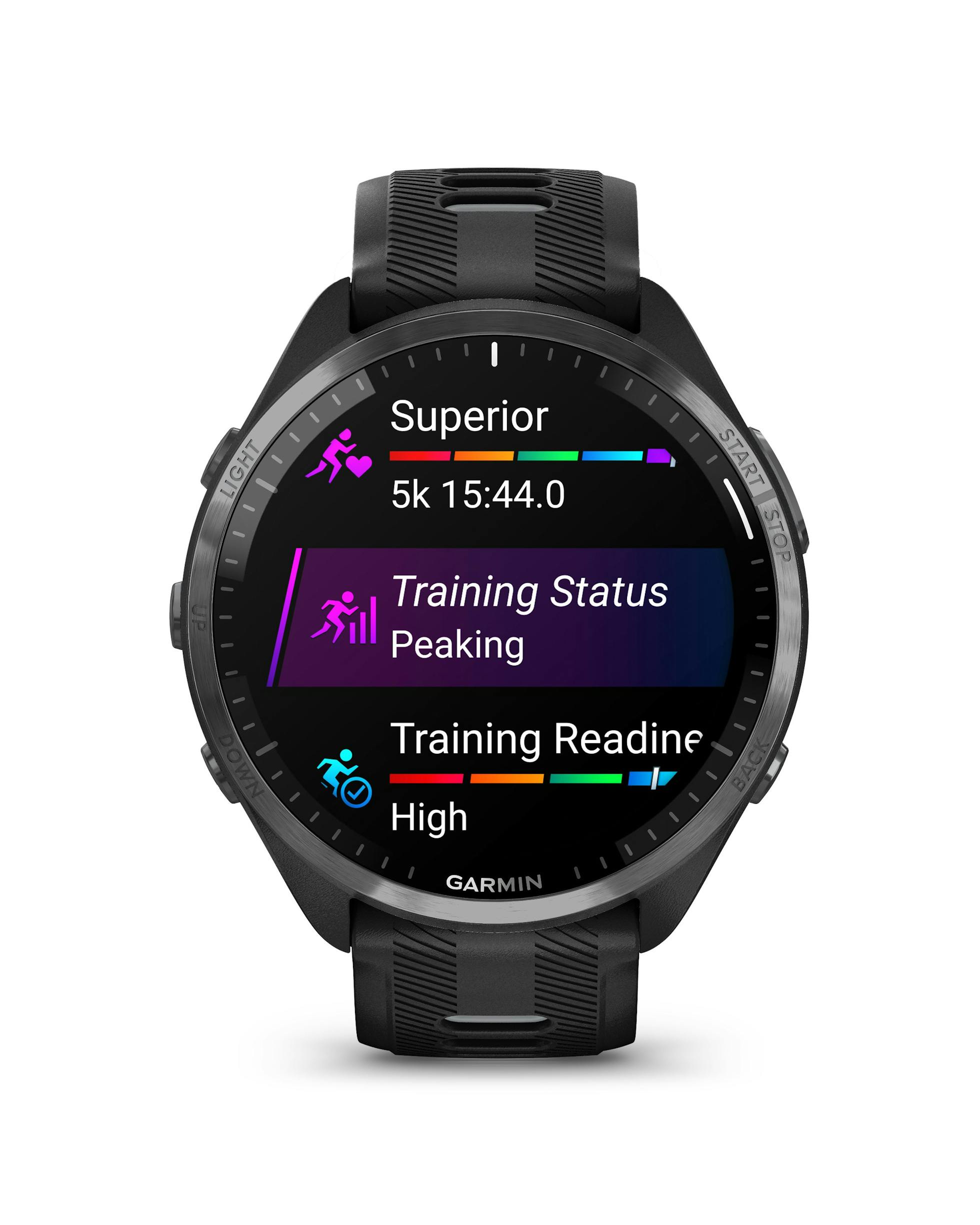 Garmin Forerunner 965 Premium GPS Watch Black/Powder Grey