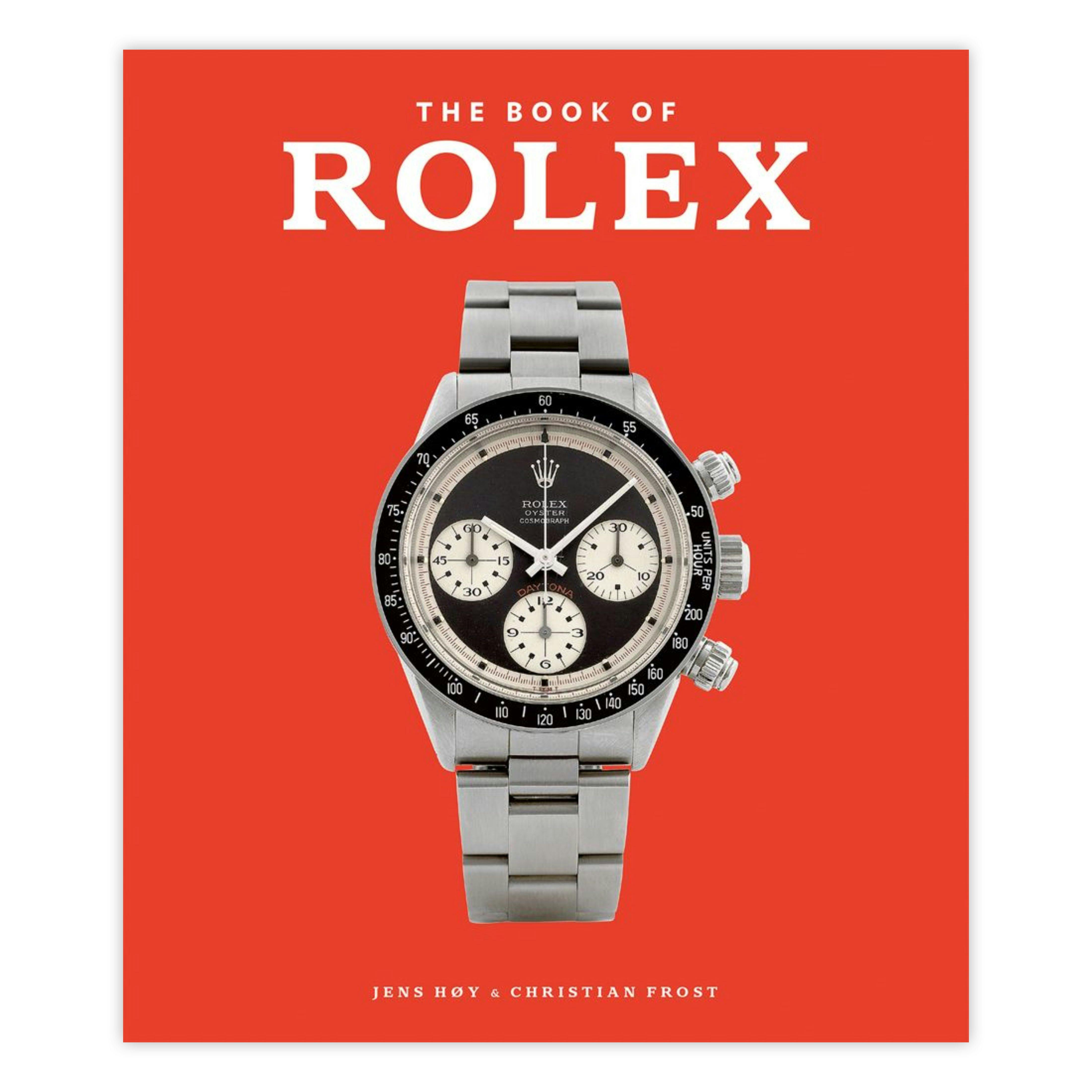 dække over Predictor sammensatte ACC Art Books The Book of Rolex - Coffee Table Book - Red | Home Accessories  | Huckberry
