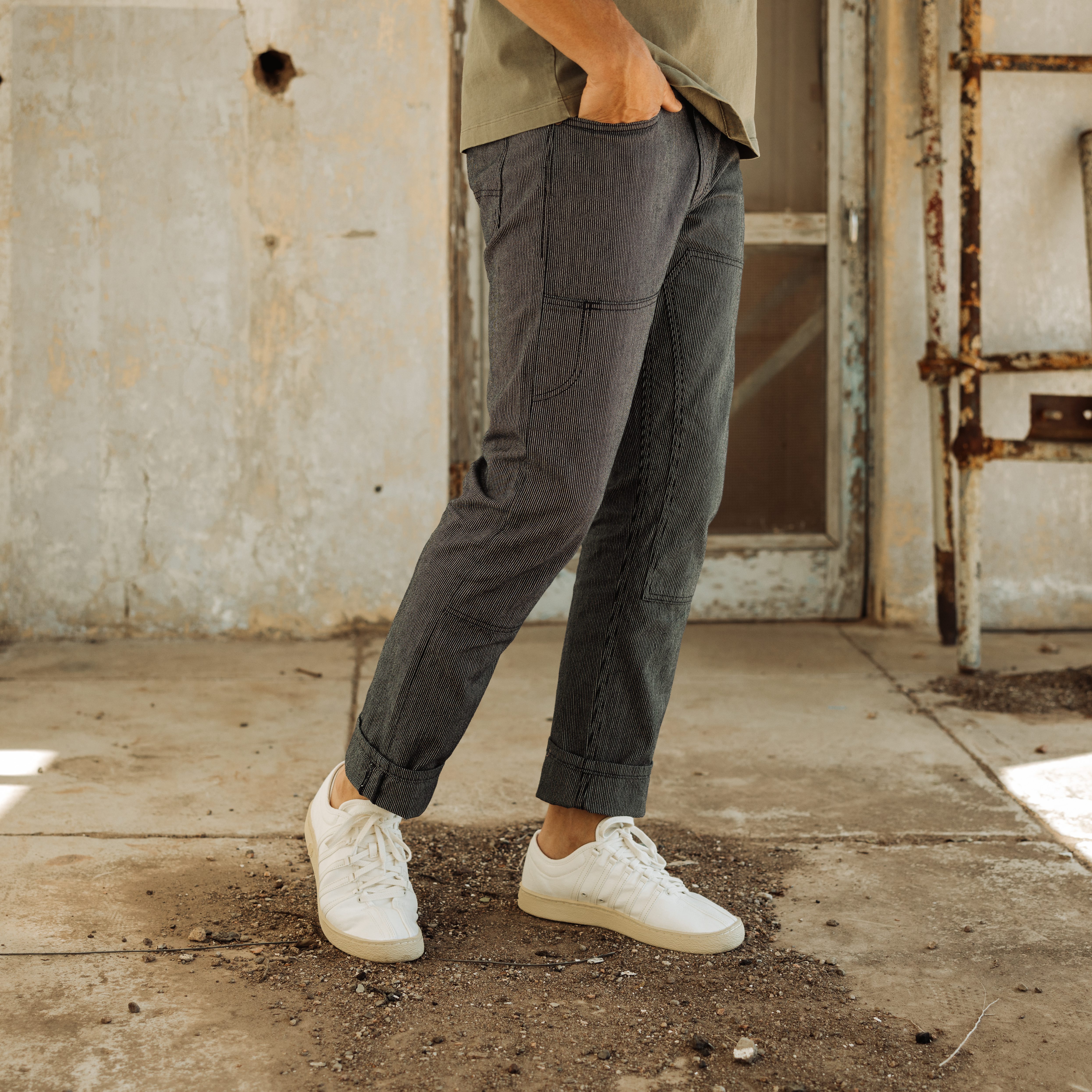 Men Techwear Japanese Cargo Pant Baggy Wide Leg Trousers Streetwear Jogger  | eBay