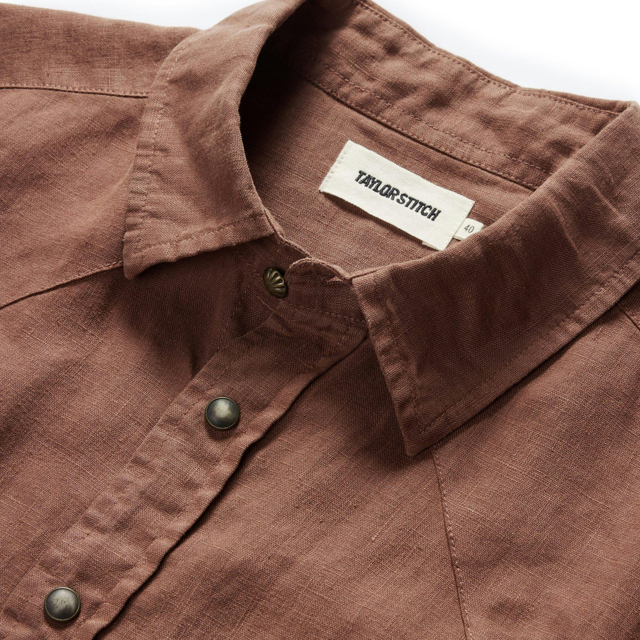 StudioSuits- European Linen Western Style Shirt - Half Sleeves