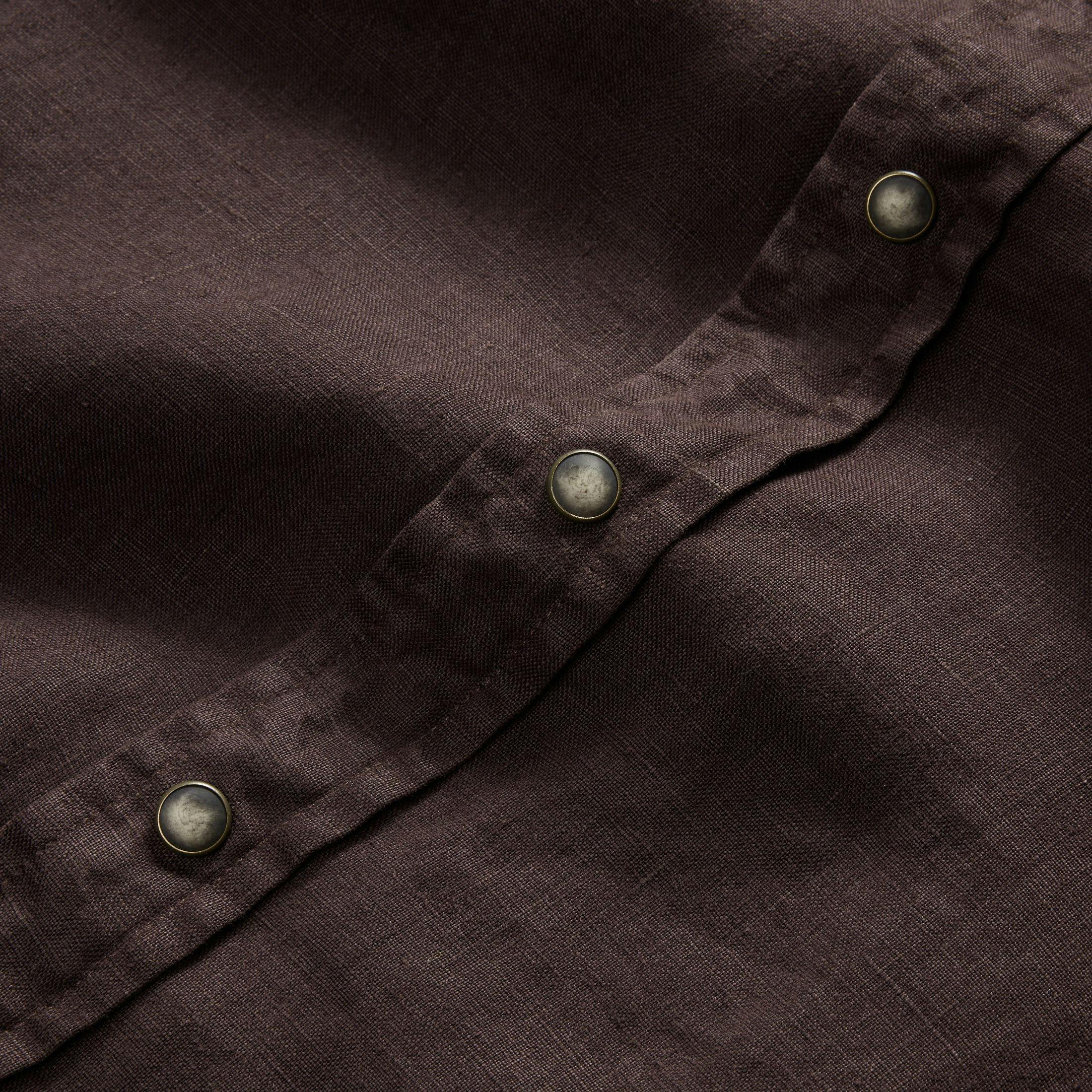 Taylor Stitch The Western Linen Short Sleeve Shirt - Morita, Short Sleeve  Shirts