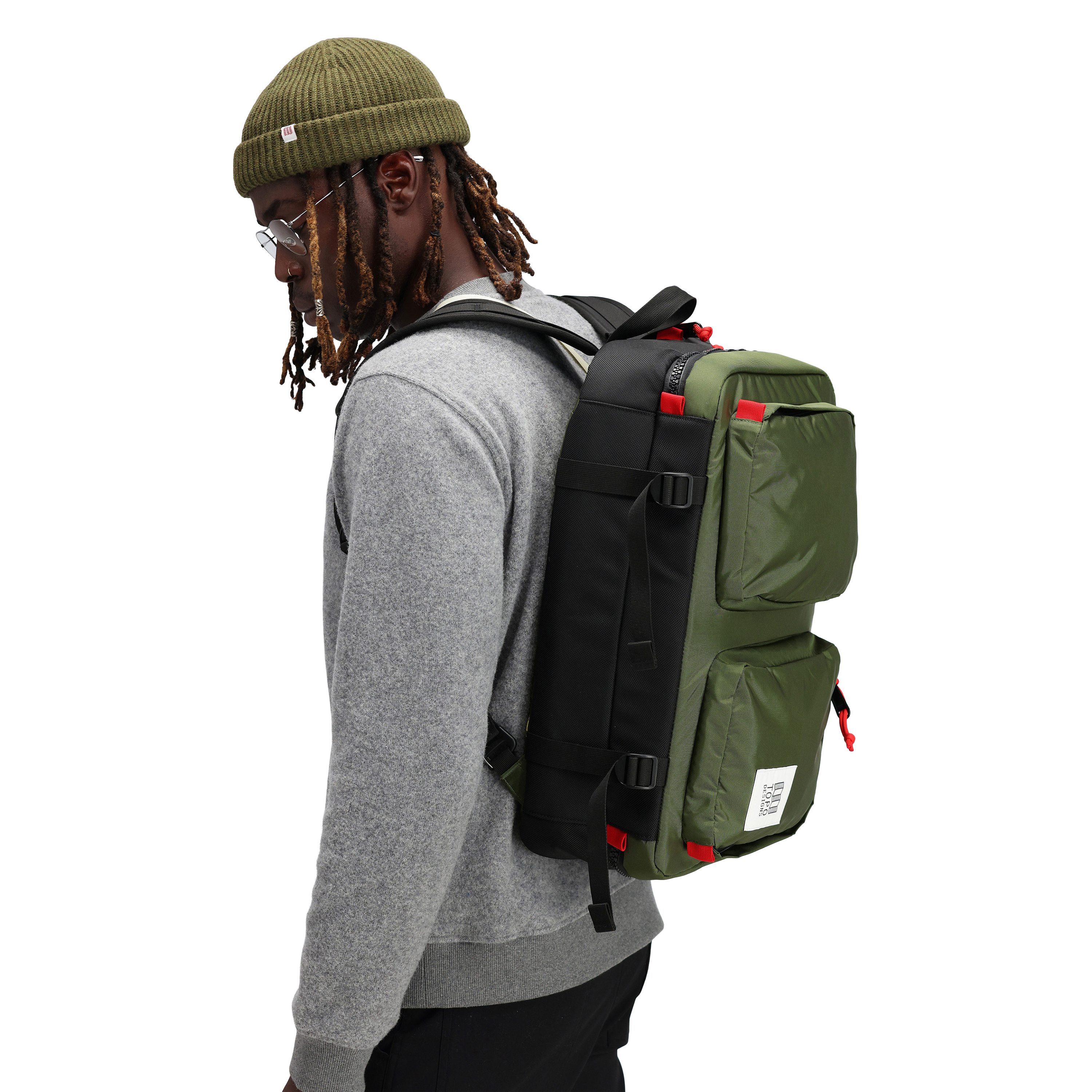 Topo Designs Global Briefcase - Olive | Messenger & Tote Bags