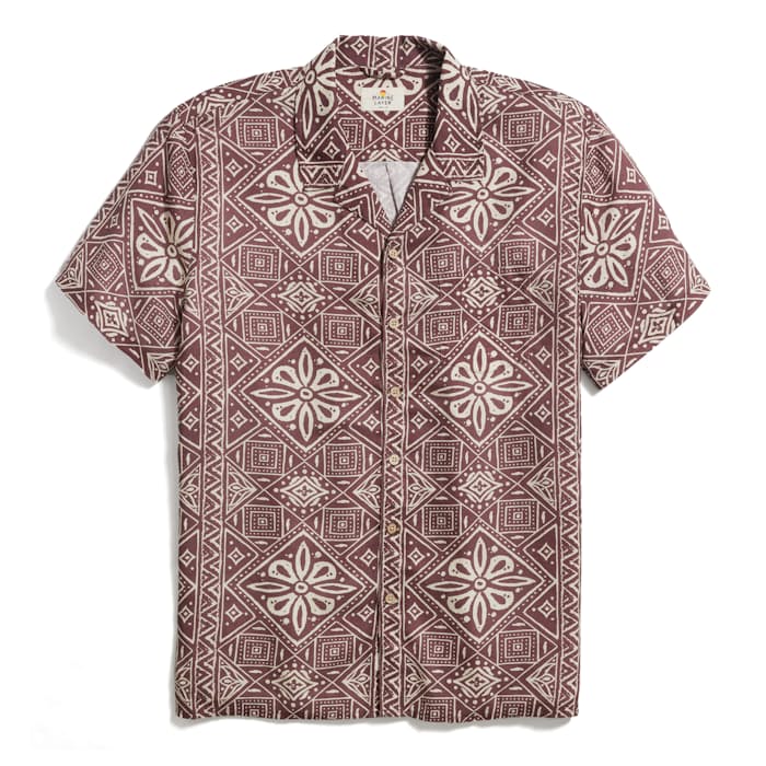 Louis Vuitton SS21 Watercolor Hawaiian Camp Oversized Shirt, rebel_x_archive