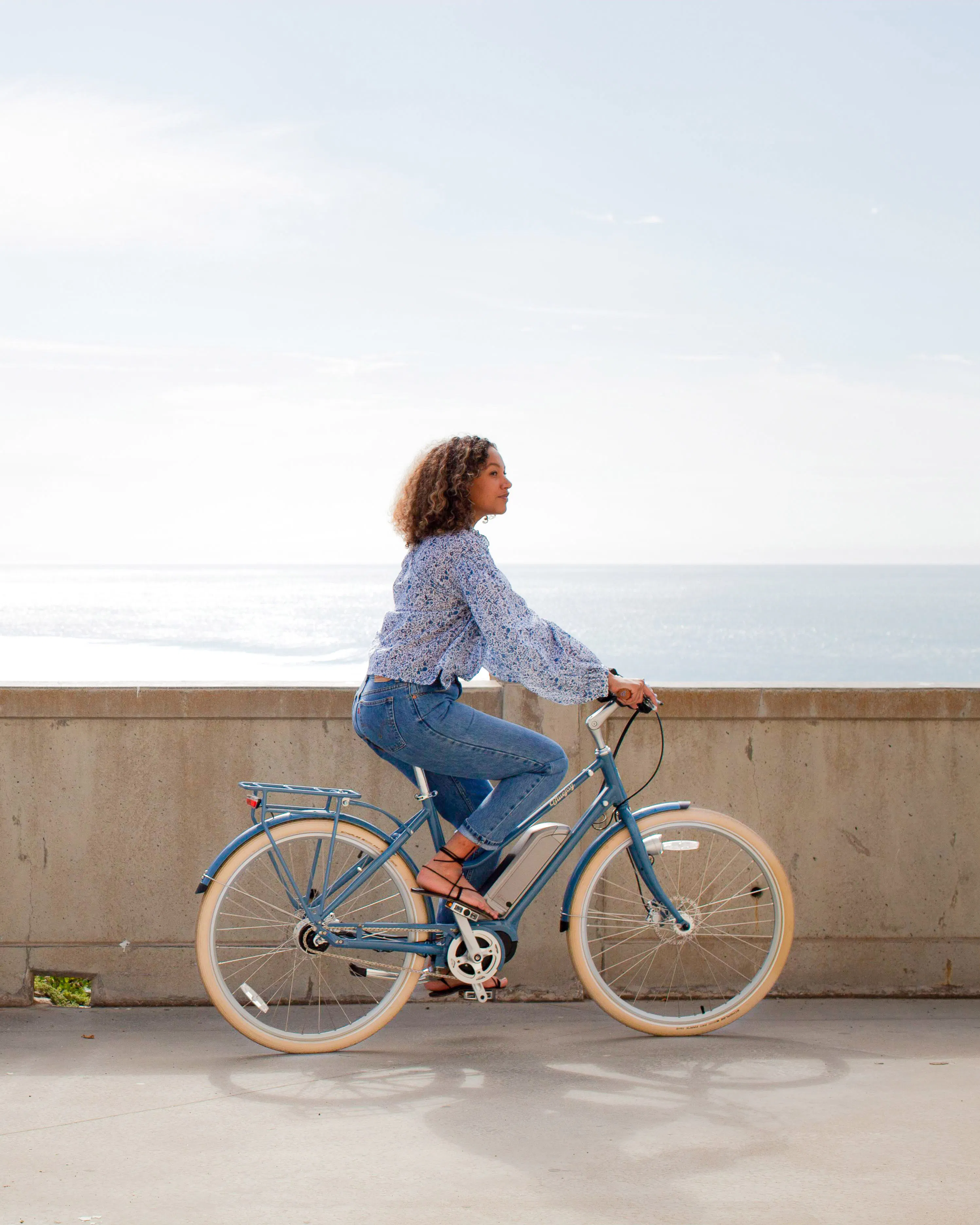 bluejay electric bicycles WILD - Kids Blue Electric Bike Electric Blue / Small: 24 inch; height range 4'2" A kids e Bluejay Electric Bike Blue Jay