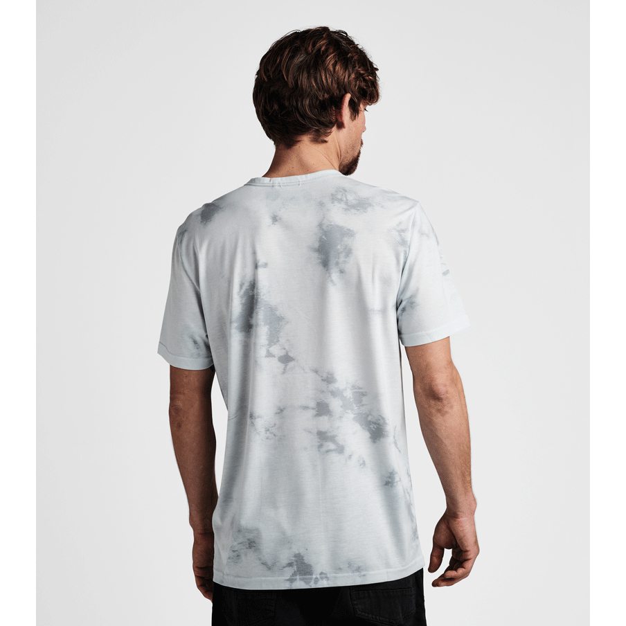 Roark Mathis Tie Dye Performance T-Shirt - Light Blue | T