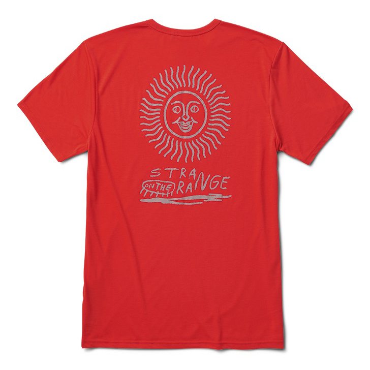 Roark Strange on the Range Run Amok T-Shirt - Vibrant Red