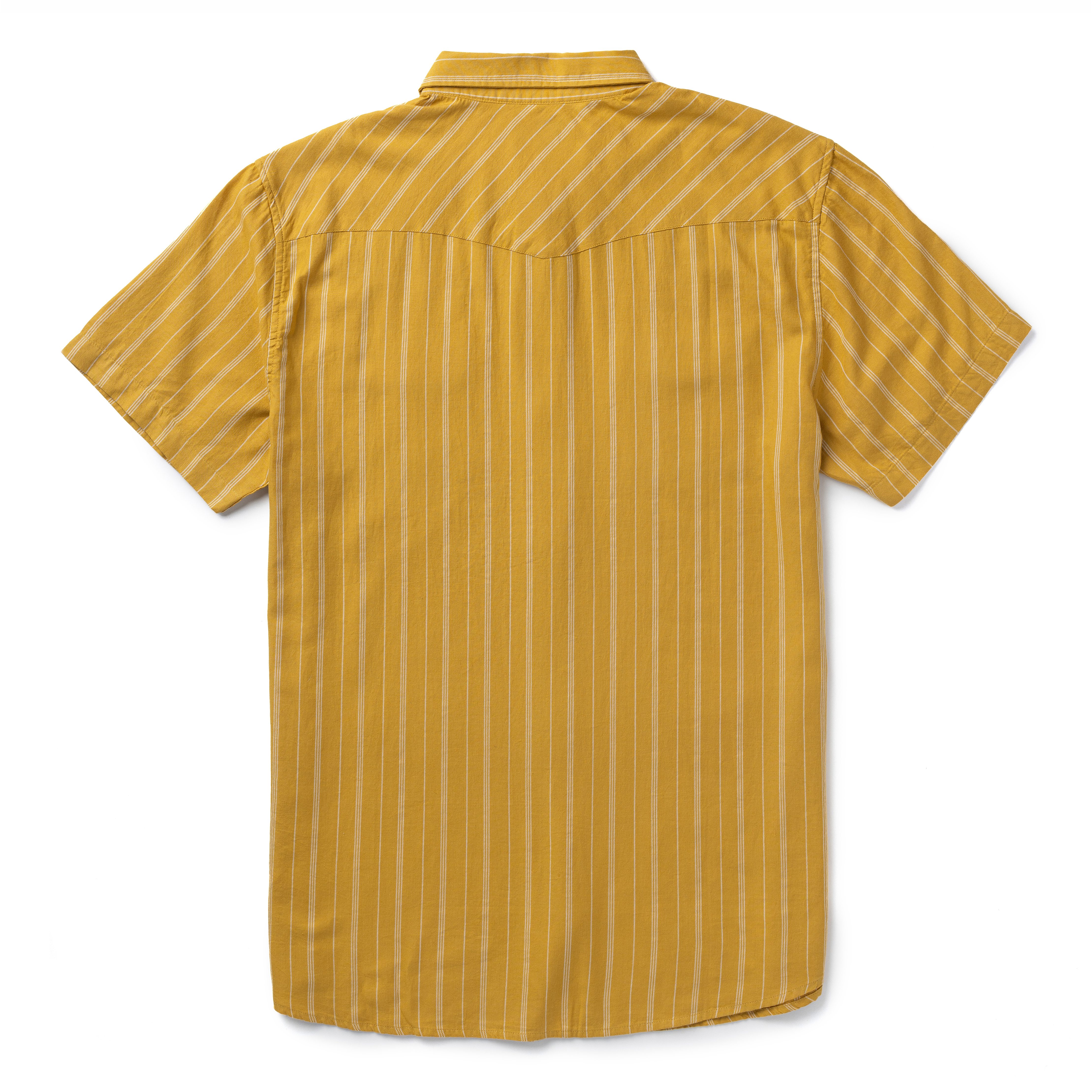 Seager Co. The Amarillo Short Sleeve Shirt - Old Gold