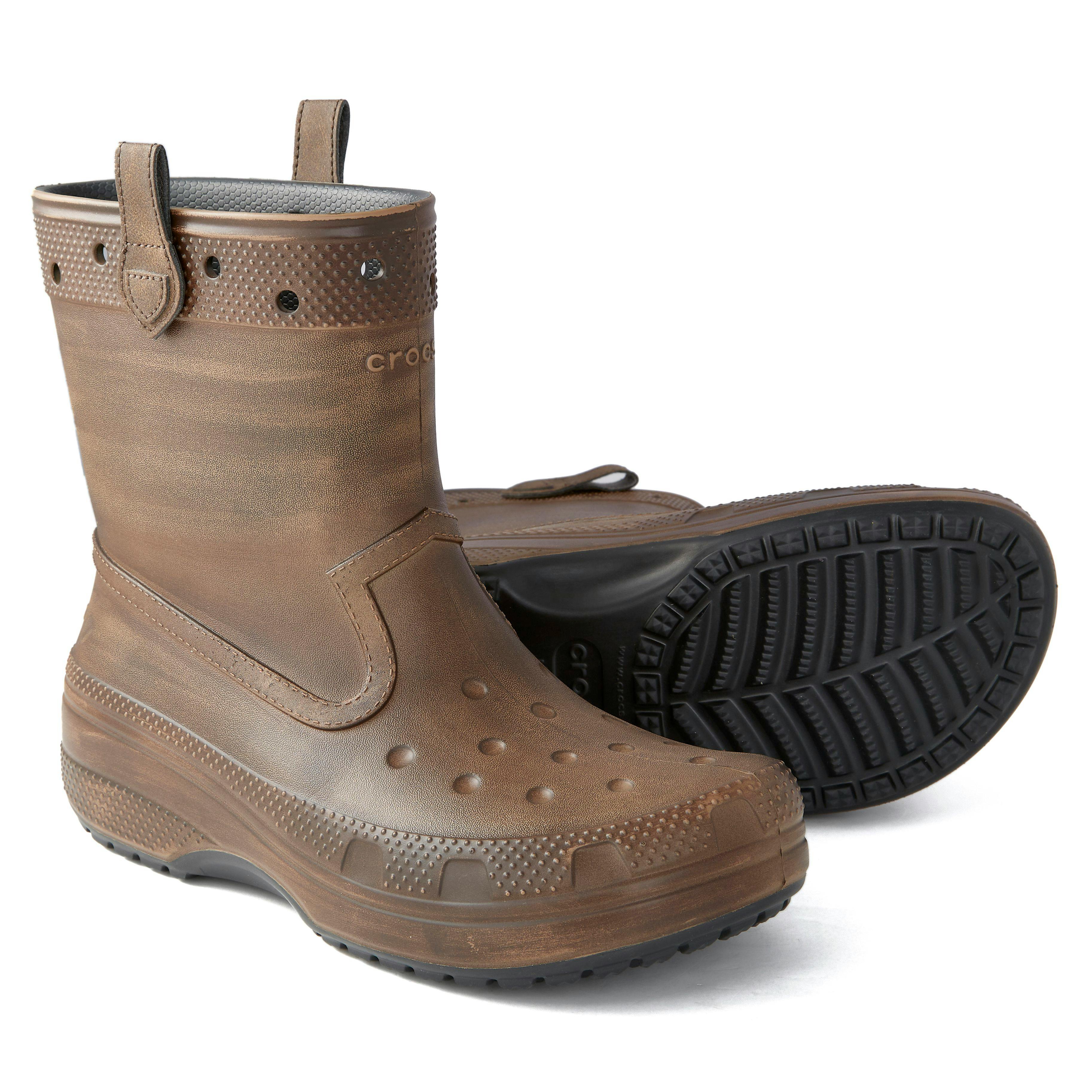 Gods Mary Due Crocs Huckberry x Crocs Classic Western Boot - Brown | Rain Boots |  Huckberry