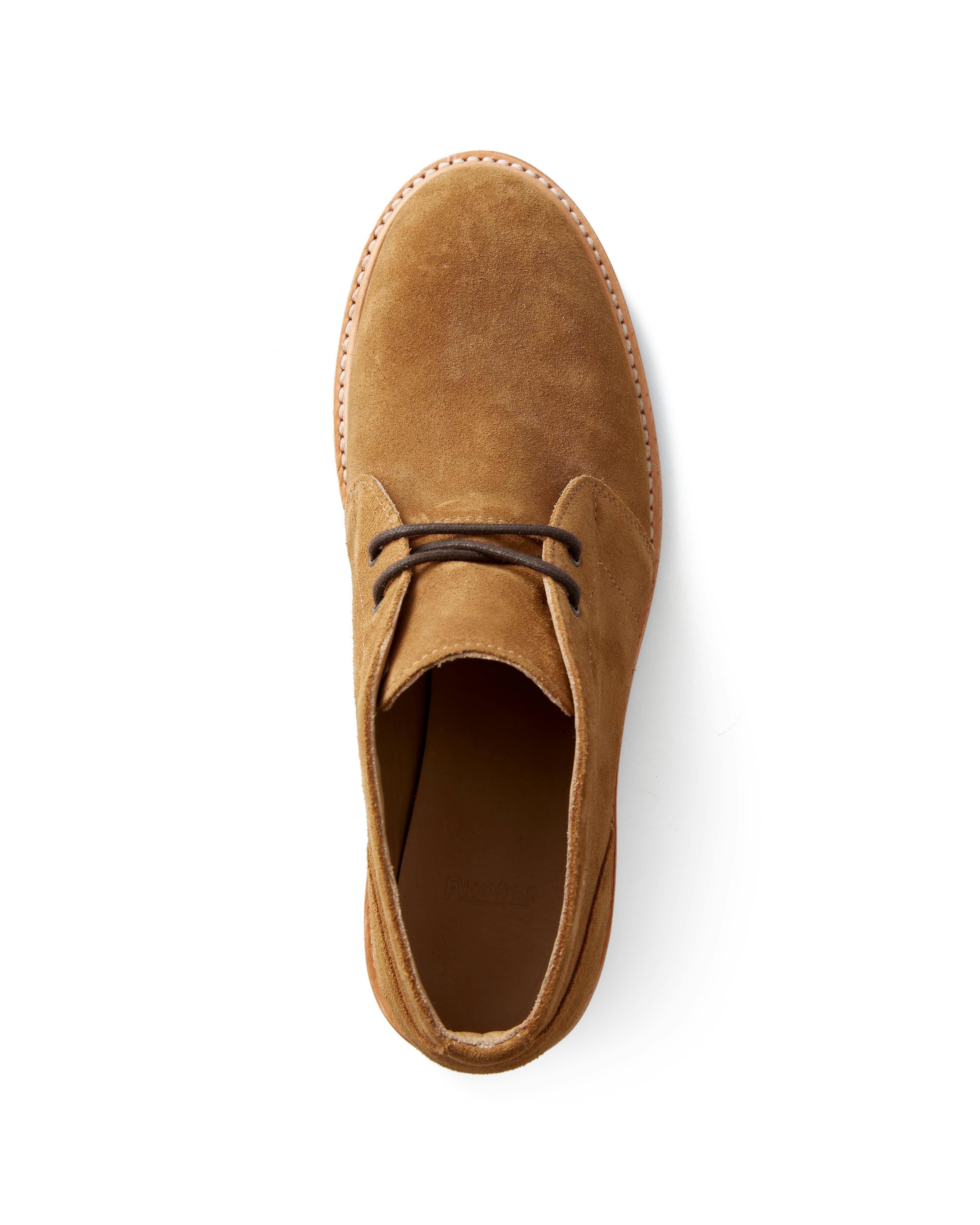 Brown Colton Chukka Rhodes Footwear Colton Chukka Mojave Suede